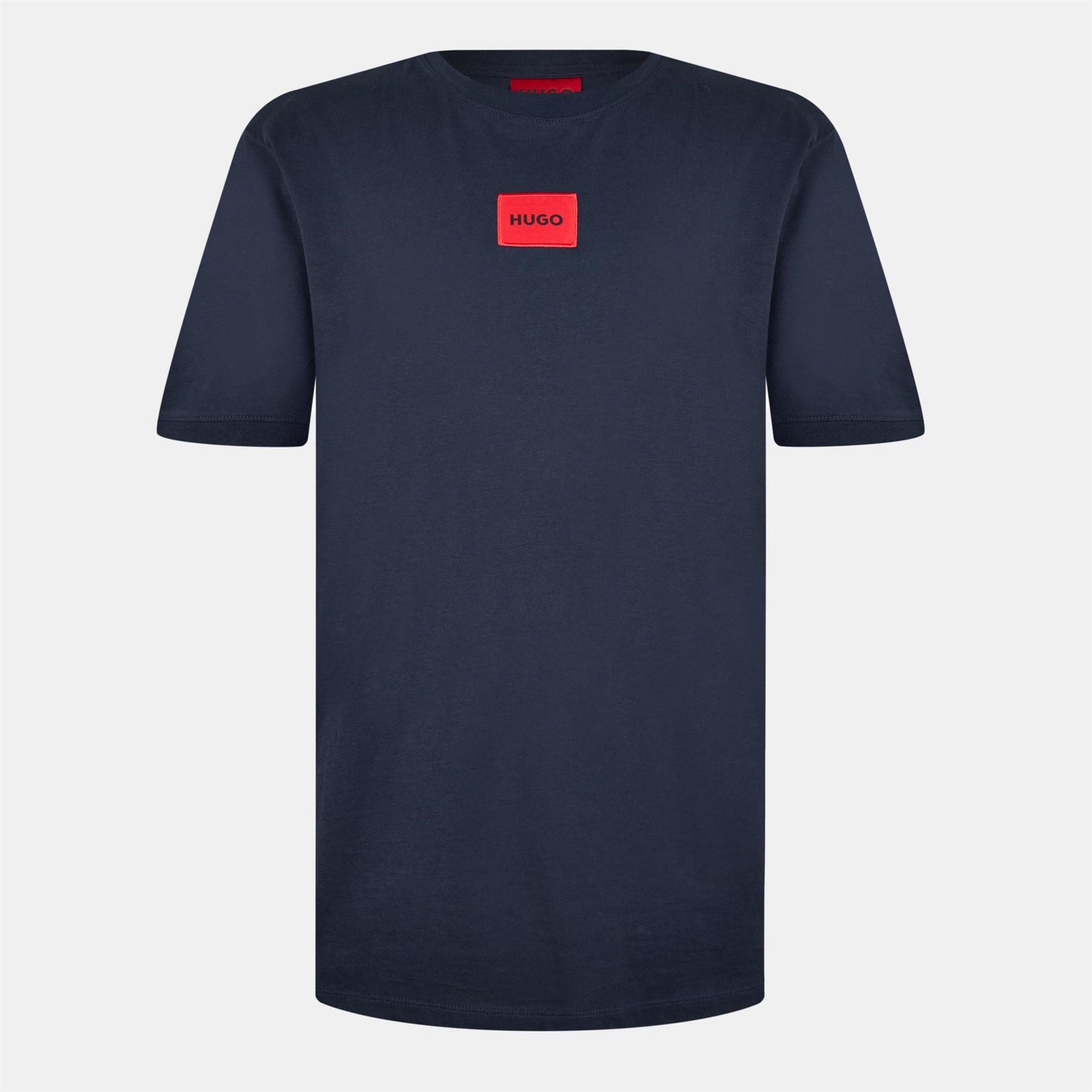 Hugo HUGO Diragolino Contemporary T Shirt with Logo Detail