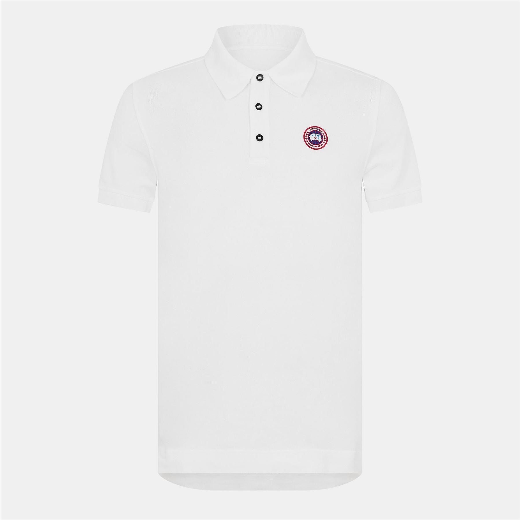Canada Goose Beckley Logo Cotton Polo Shirt