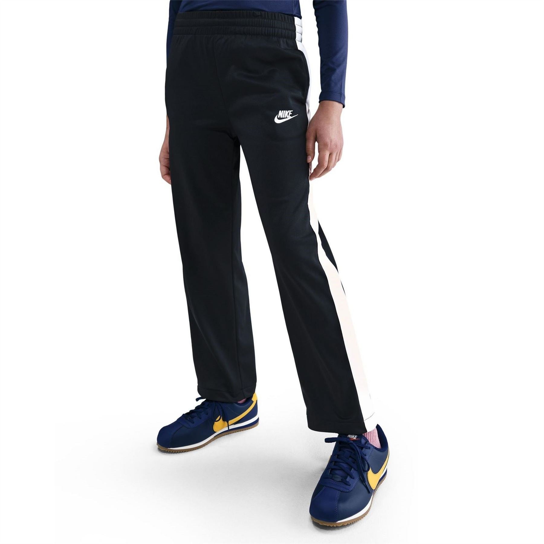 Nike Stripe Patterned Regular Fit Full Track Suit