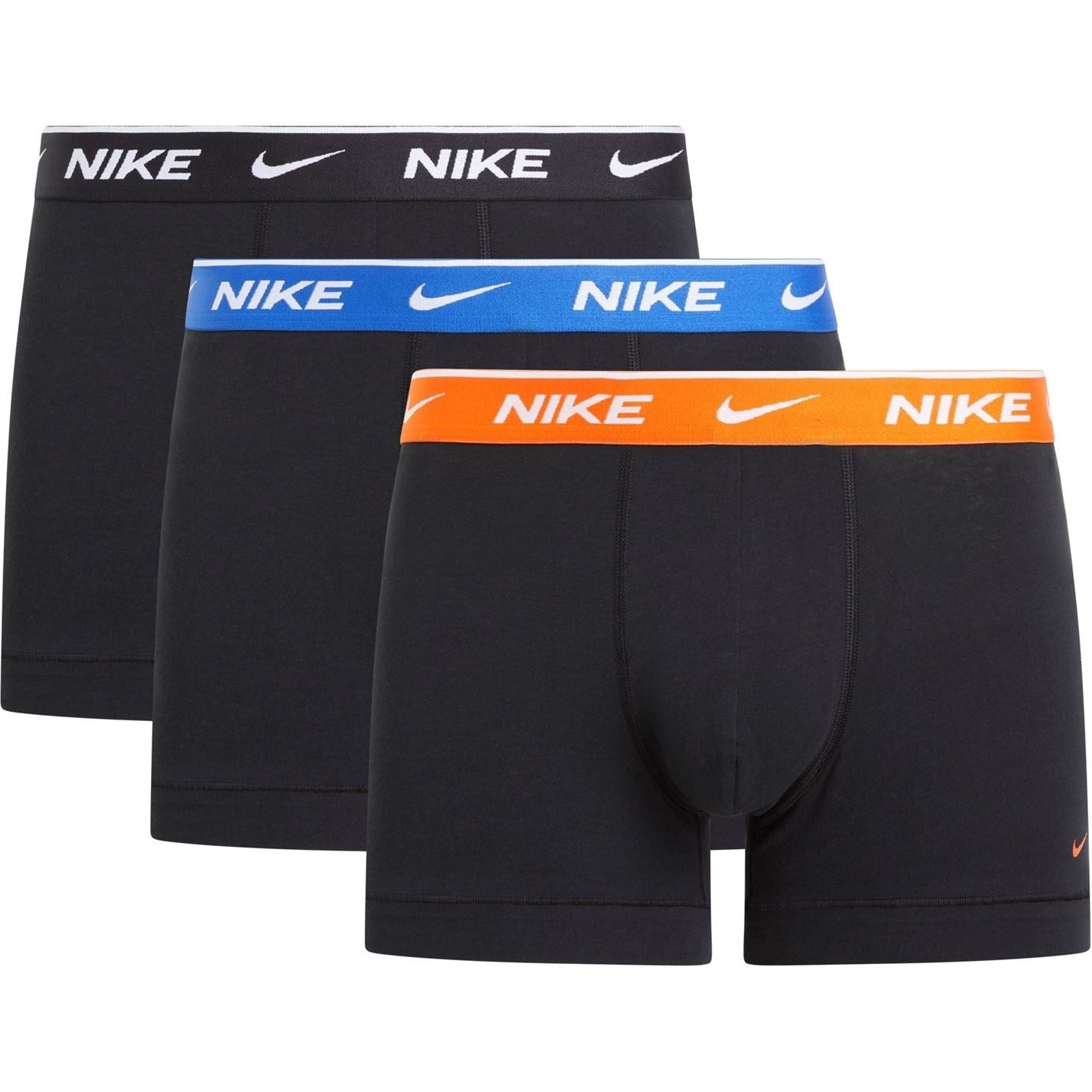 Nike Mens 3 Pack Everyday Cotton Trunks