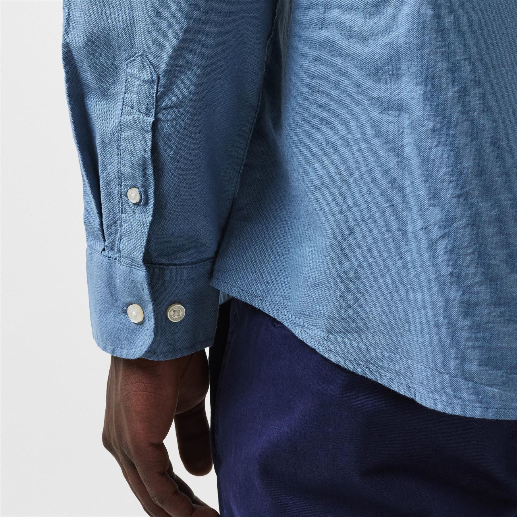 Threadbare Beaconsfield Long Sleeve Oxford Shirt