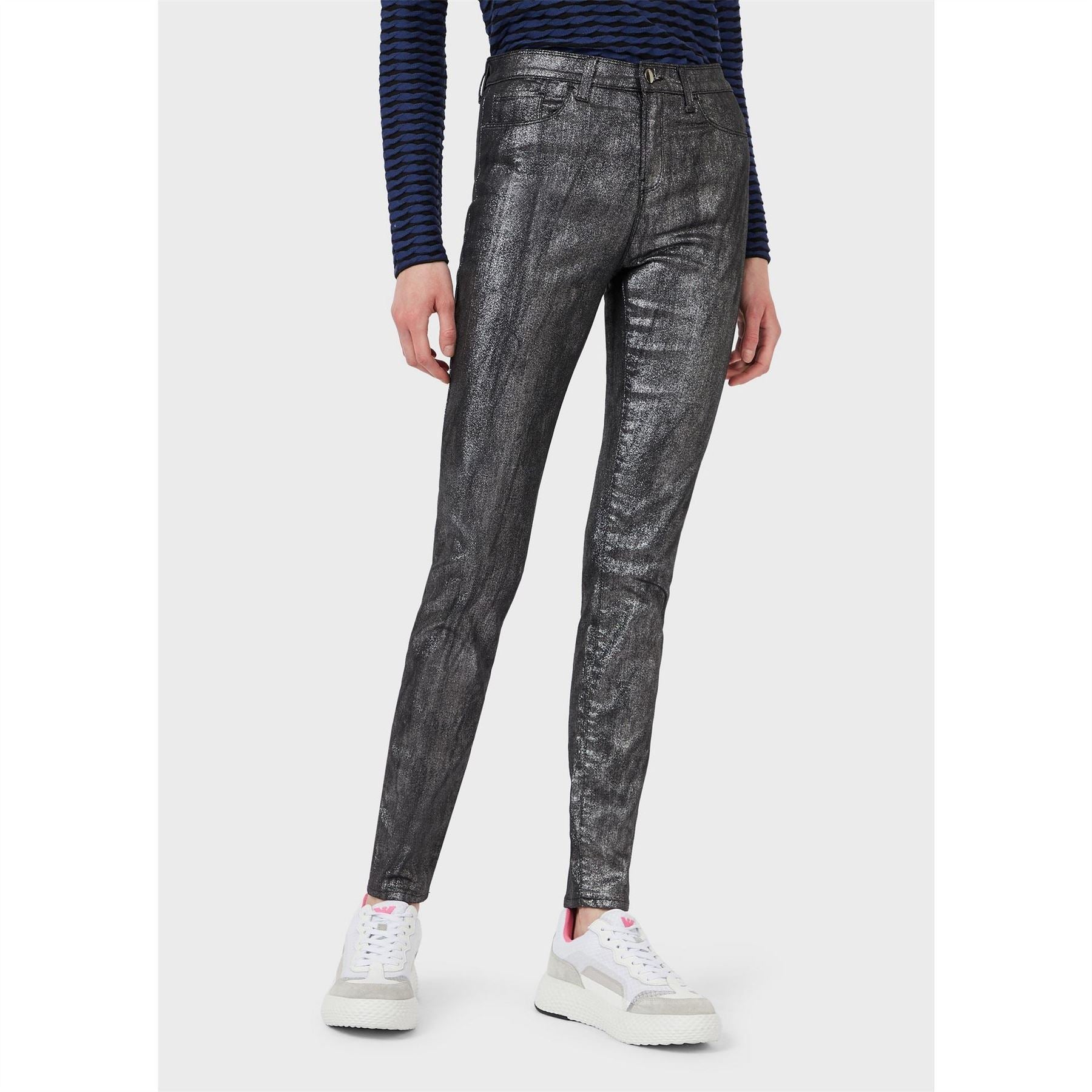 Emporio Armani Stretch Five Pocket Skinny Jeans