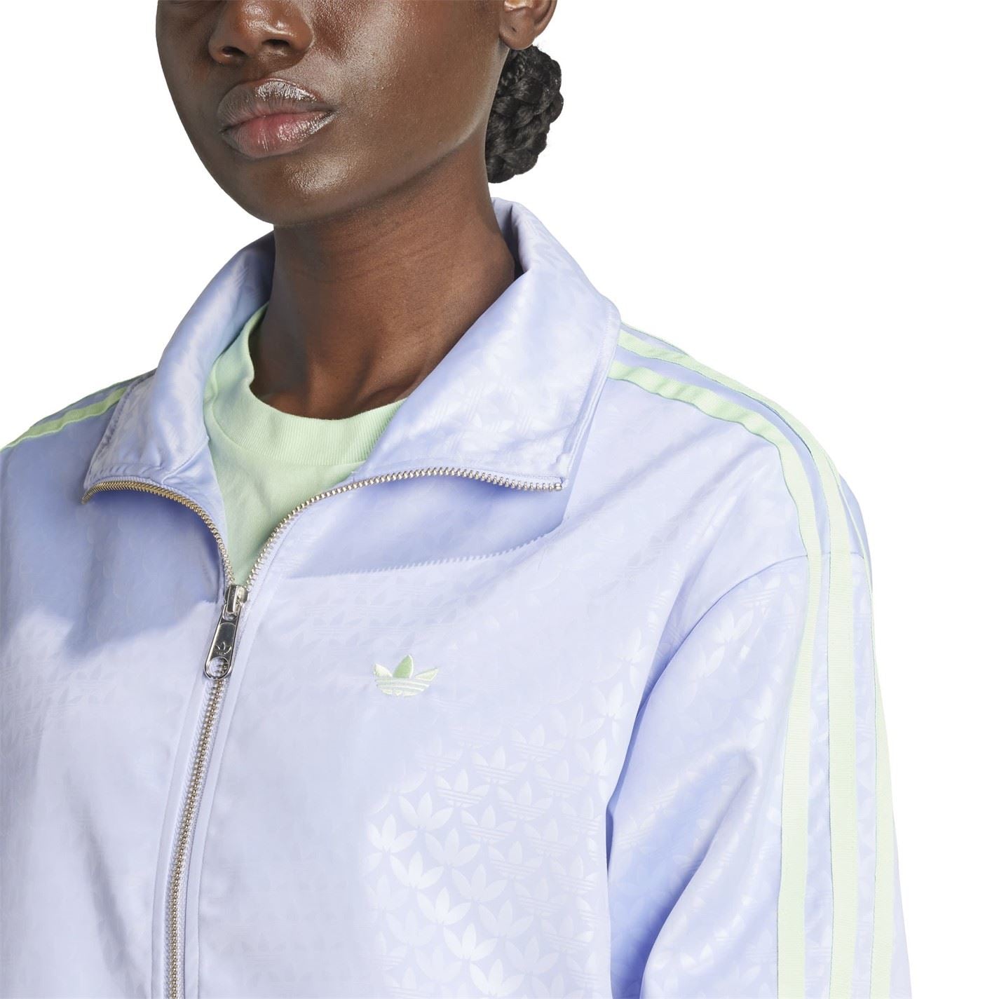 adidas Originals Funnel Neck Regular Fit Athletic Top