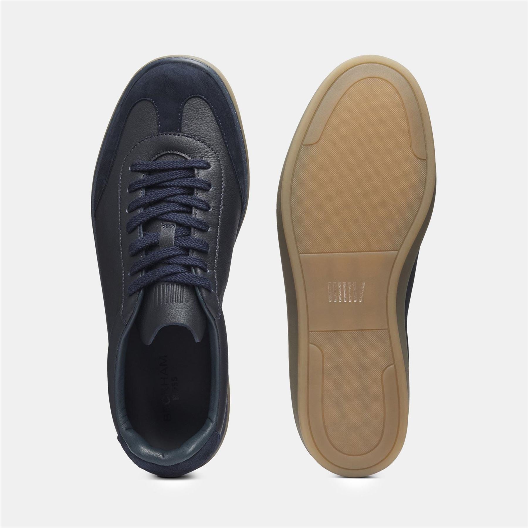 Boss Hbb Zarek Suede Double Breasted Design Trainers