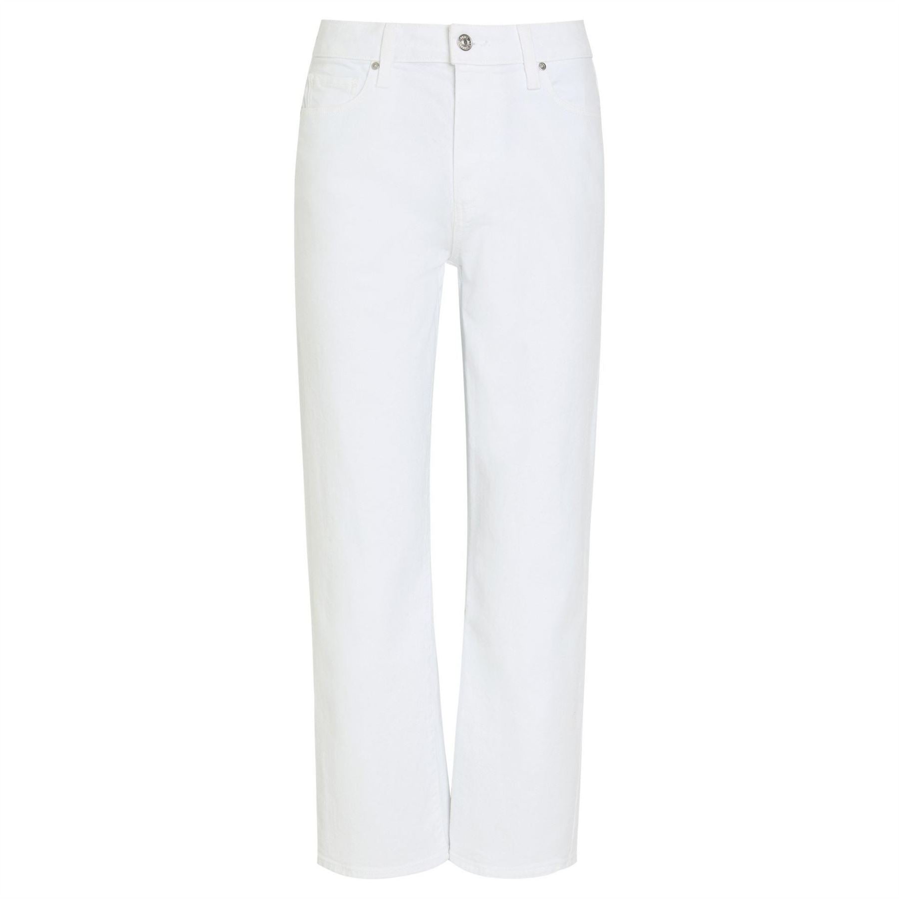 Paige Ankle   Crisp White