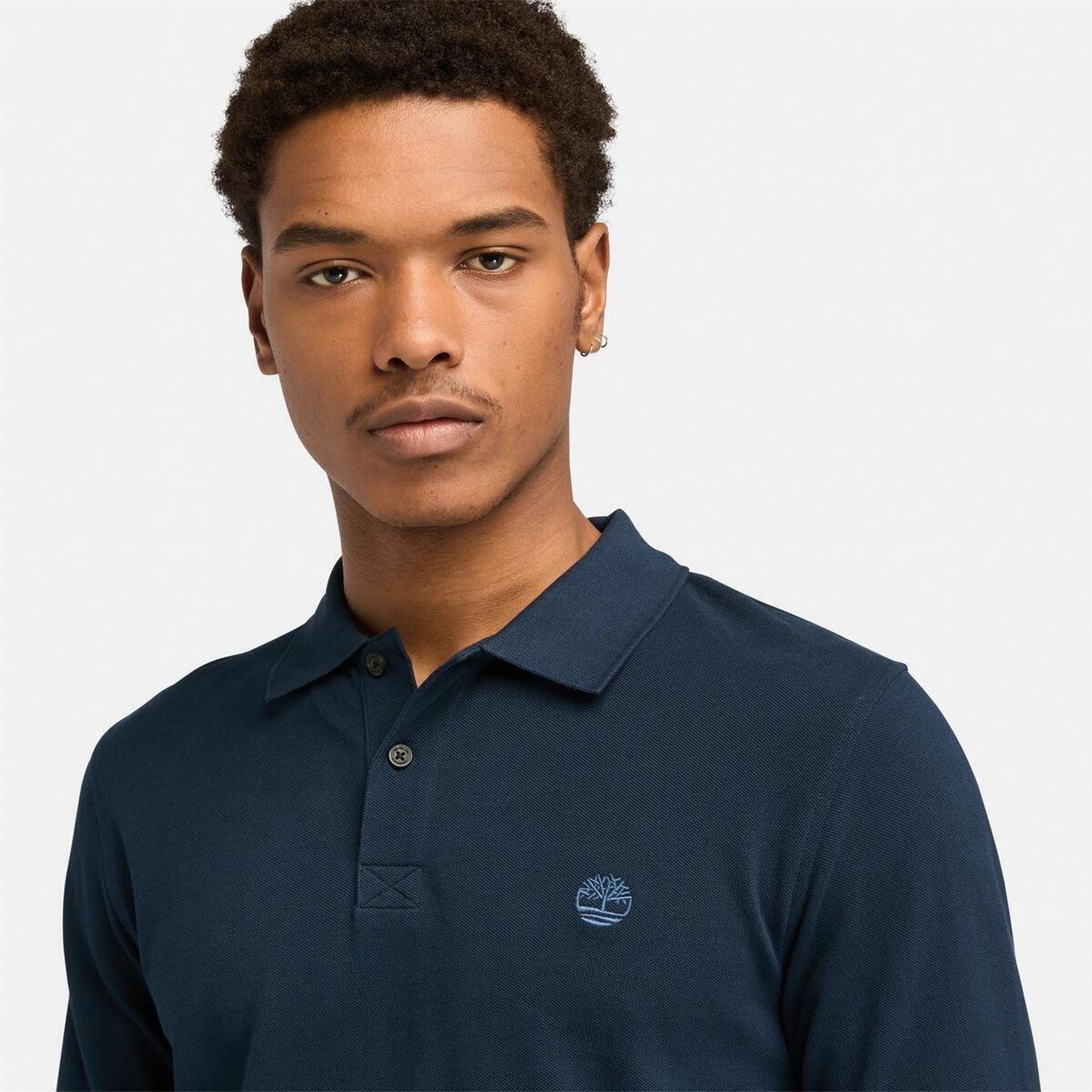 Timberland Millers Collared Long Sleeve Regular Fit Shirt