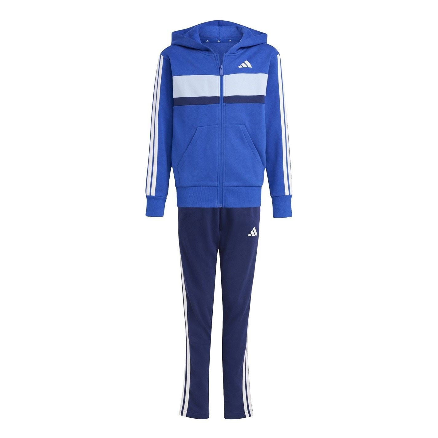 adidas Tiberio Fleece Tracksuit Juniors