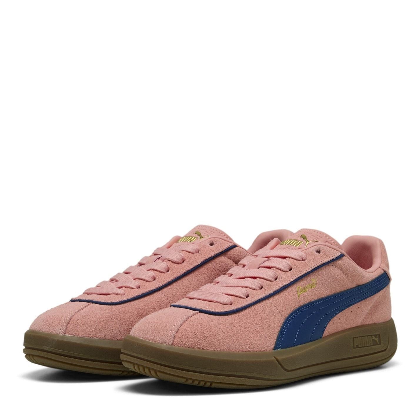Puma Club Klassika Low Top Flat Heel Sneakers
