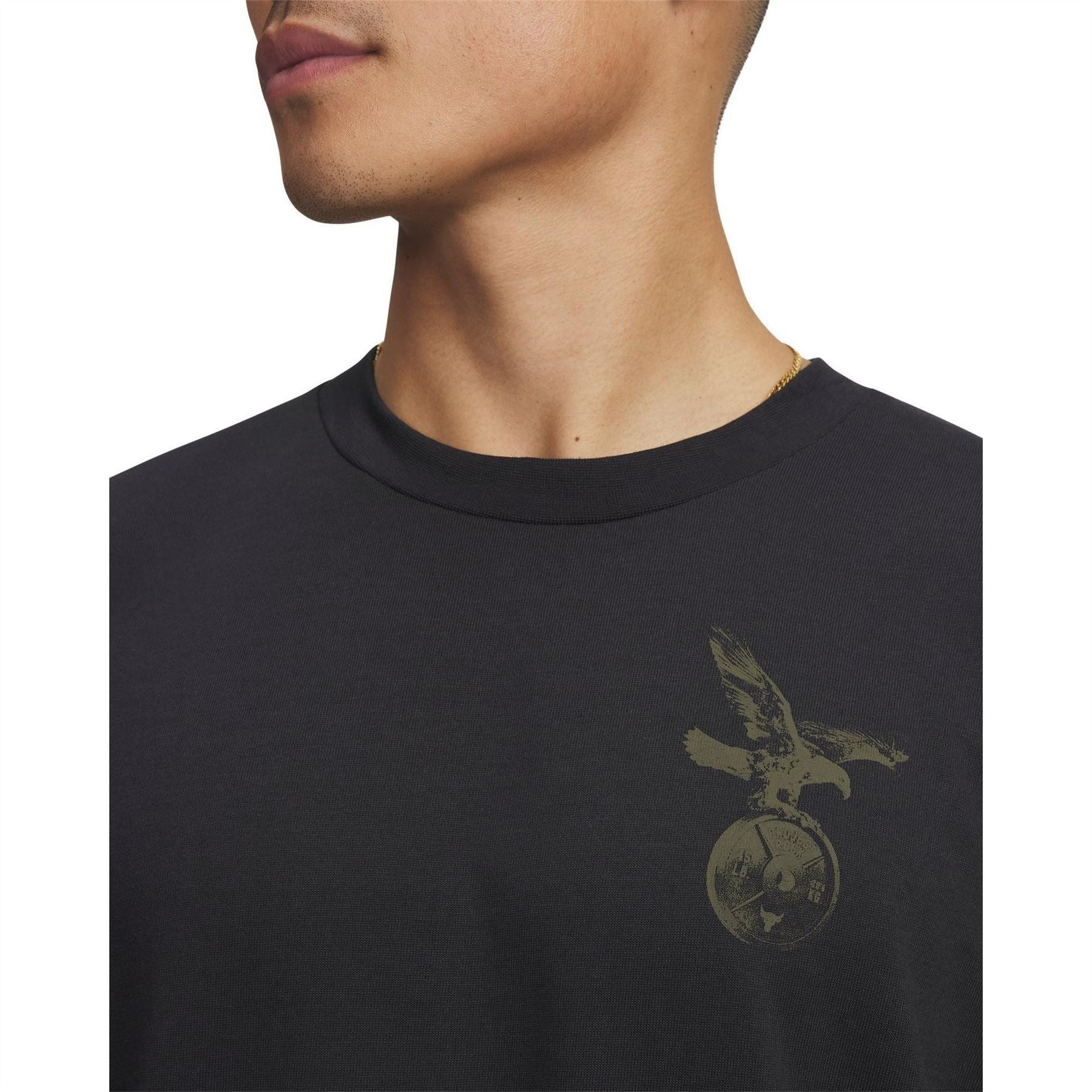 Under Armour Project Rock Warrior Print Crew Neck Short Sleeve T-Shirt