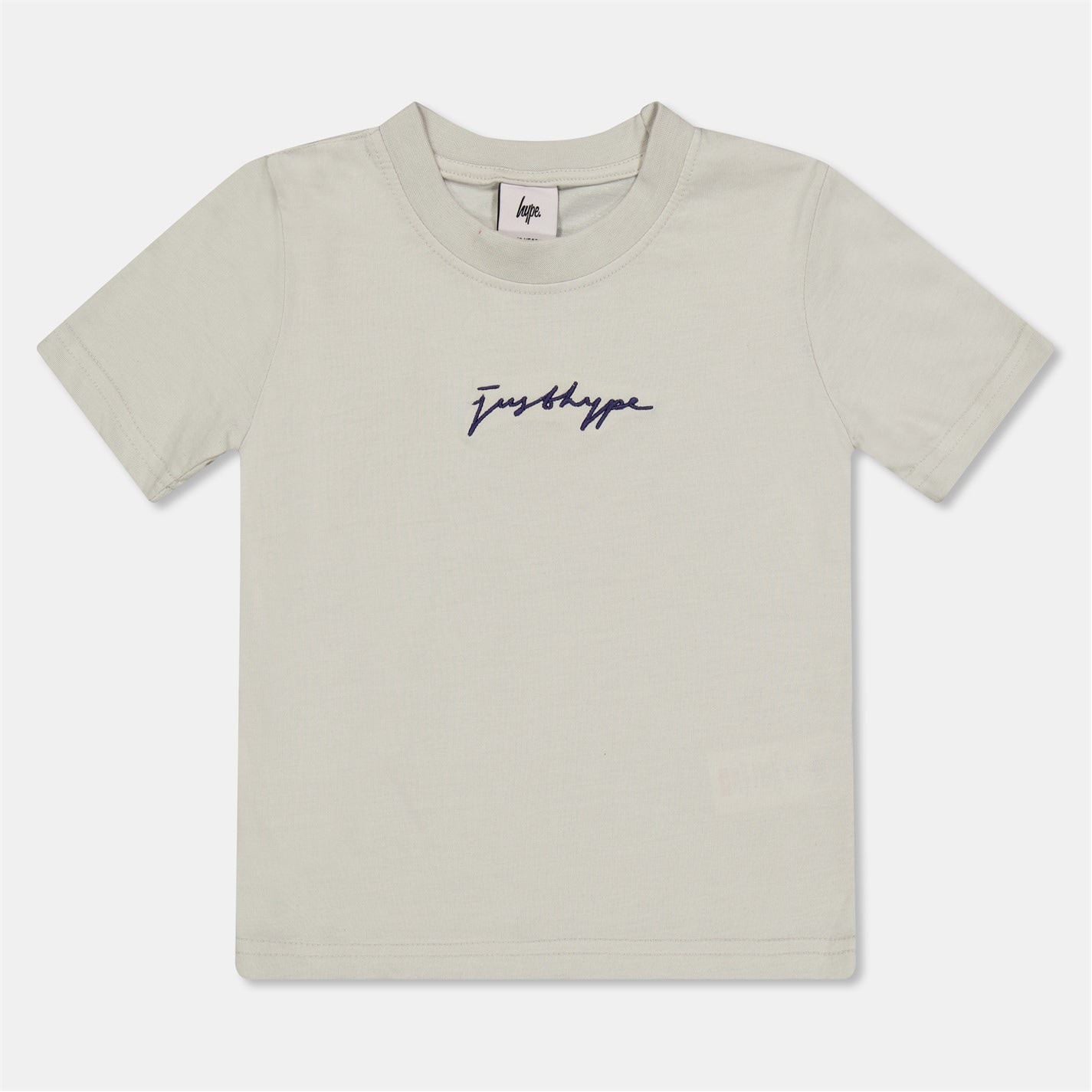 Hype Regular Fit Crew Neck Signature Print T-Shirt