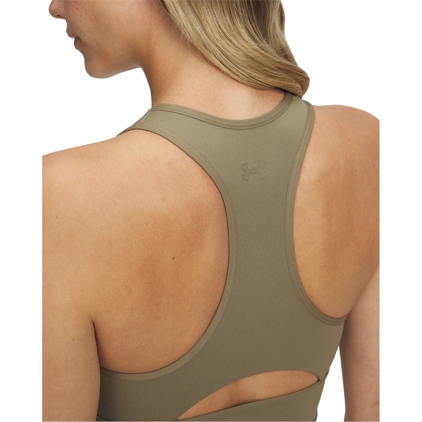 Under Armour Meridian Zip Neck Sleeveless Snug Fit Tank