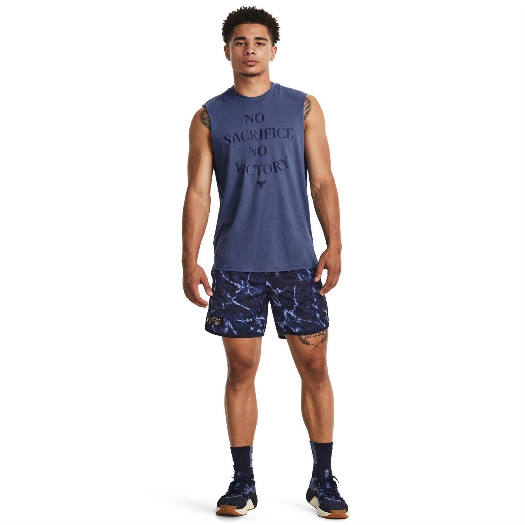 Under Armour Mens Armour Pjt Rock Mesh Shorts Pt Gym Shorts