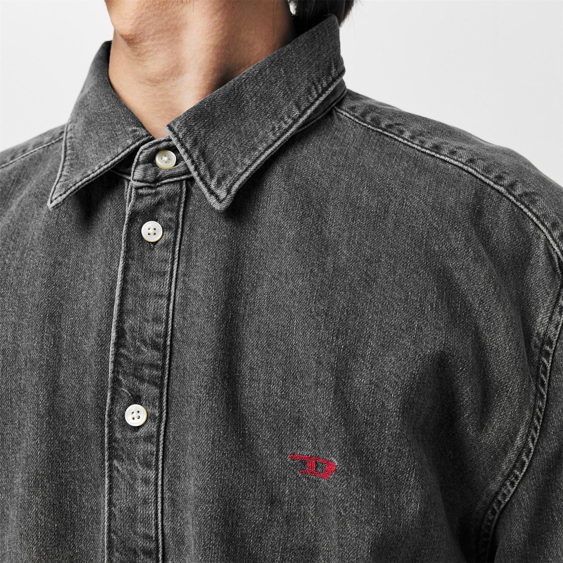 Diesel Long Sleeve Denim Shirt