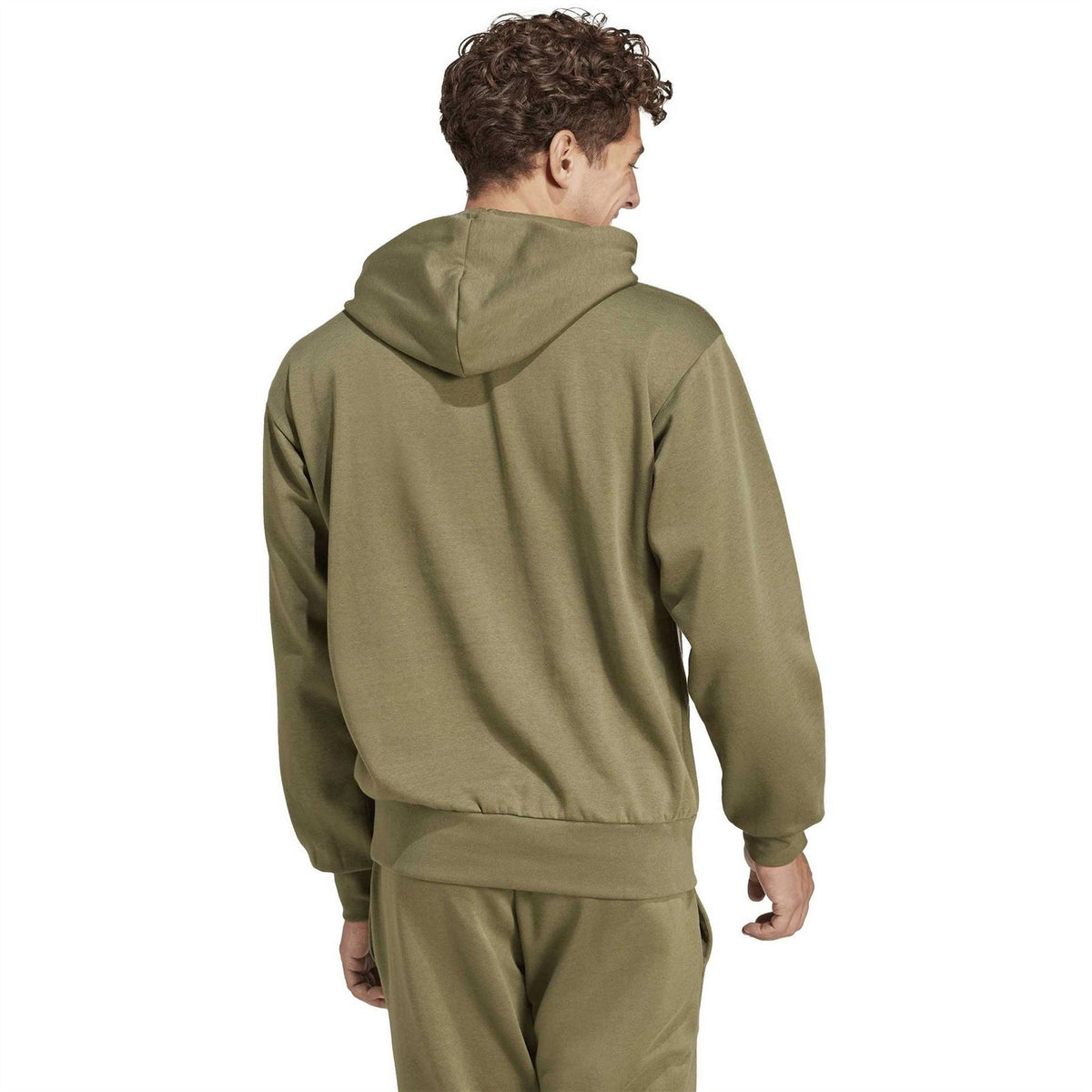 adidas Mens Feelcozy Fleece Hoodie