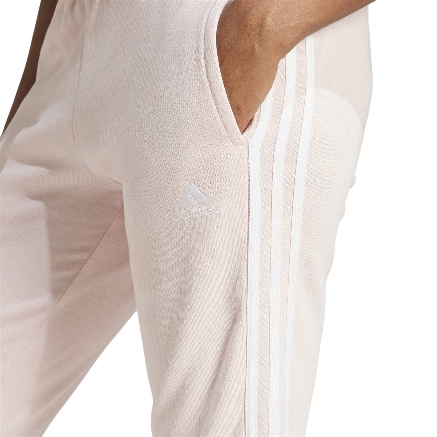 adidas Womens Essentials 3 Stripes Pants Slim