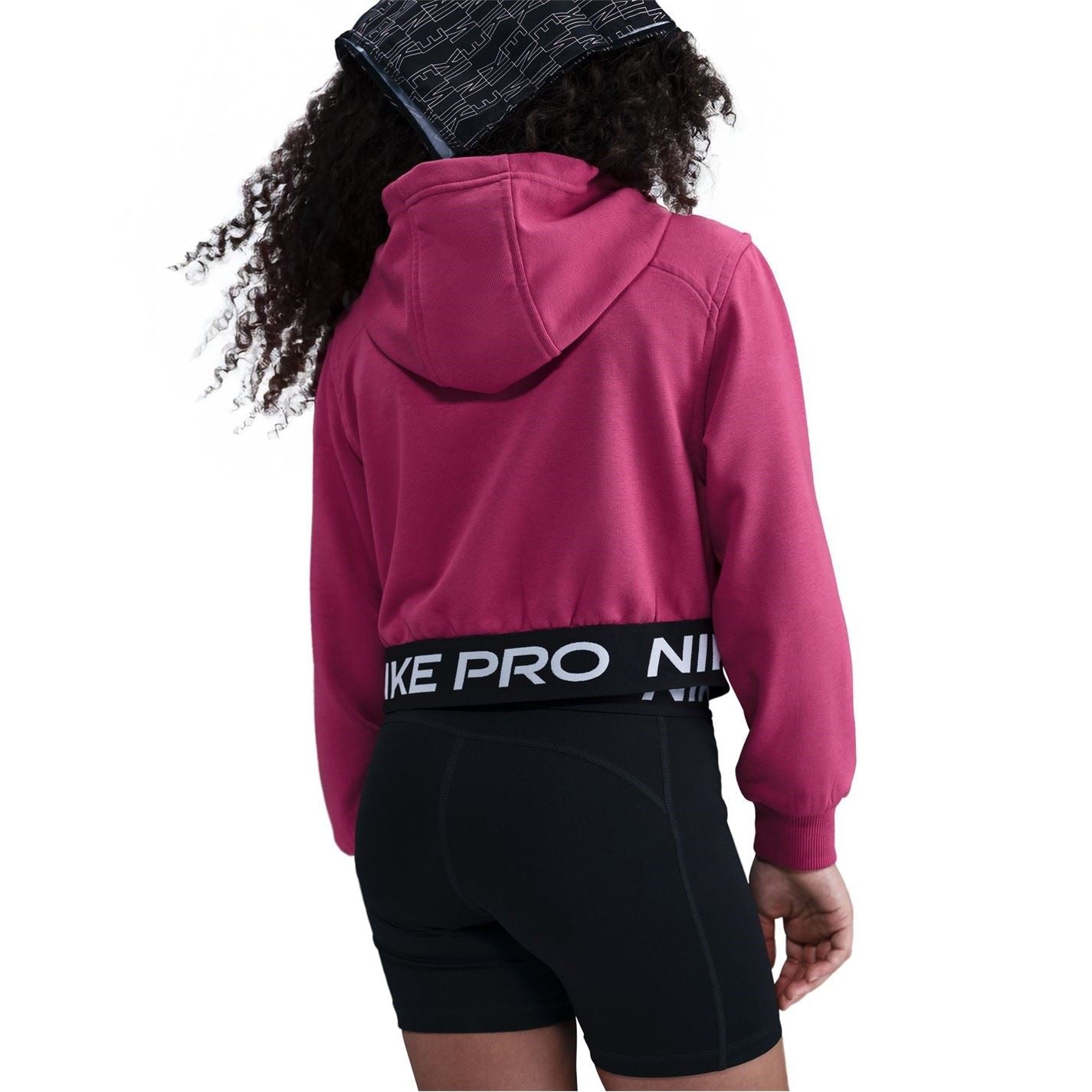 Nike Pro Dri Fit Full Zip Hoodie Juniors