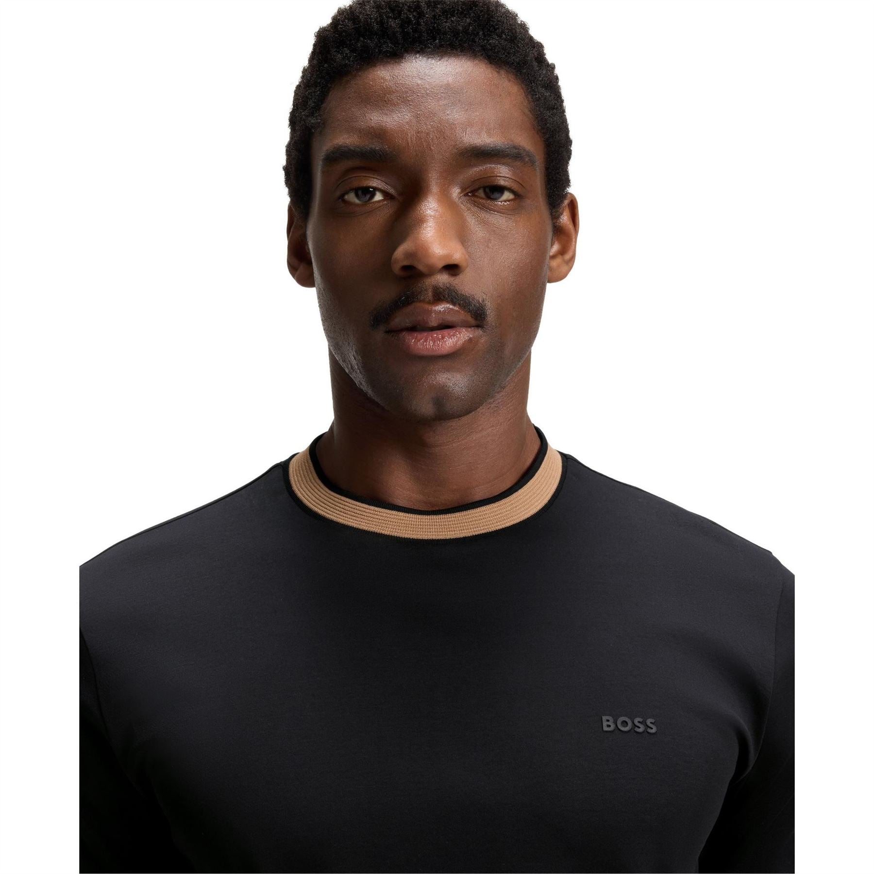 Boss Tessler Cotton Short Sleeve Crew Neck Slim Fit T Shirt