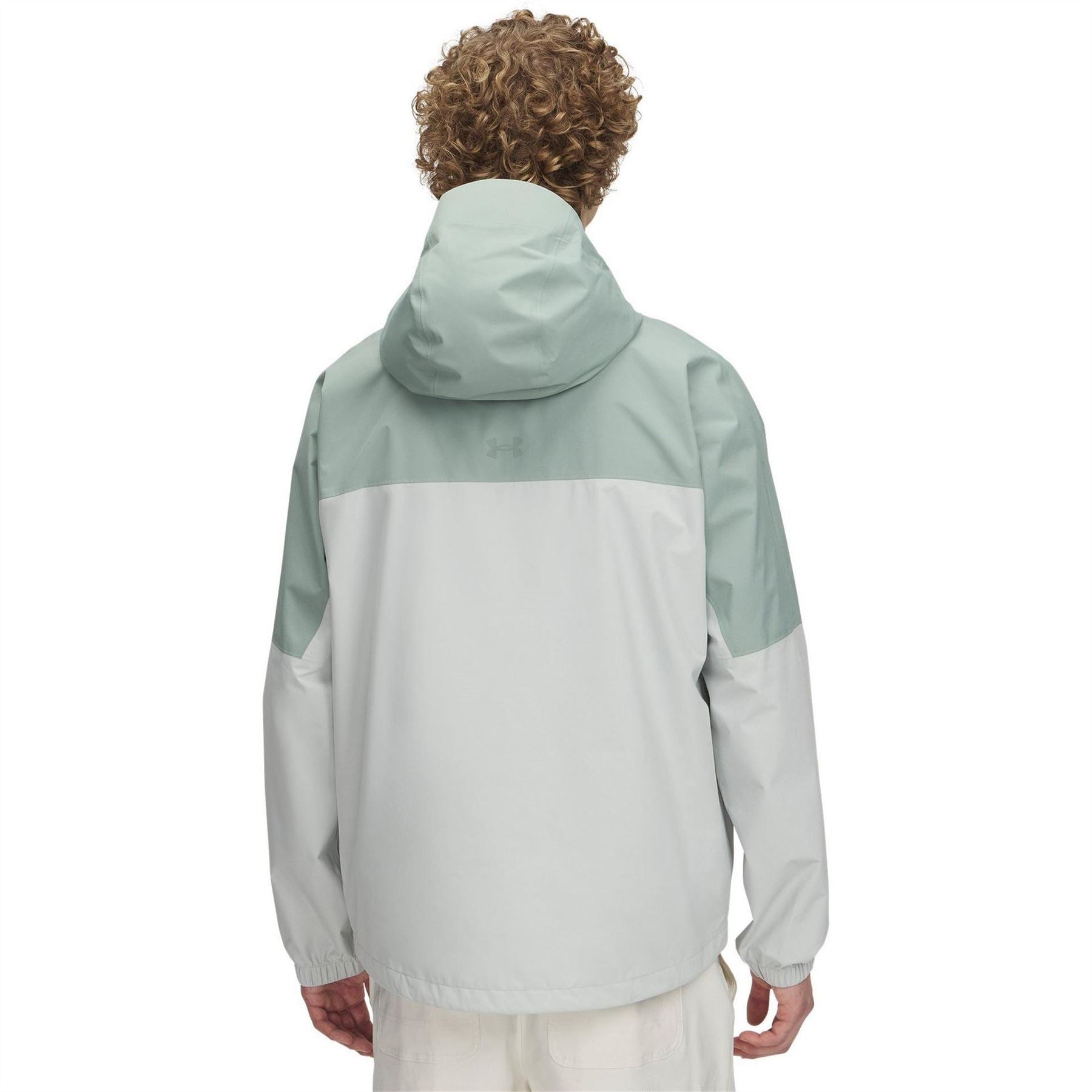 Under Armour Cloudstrike Waterproof Half Zip Packable Rain Anorak