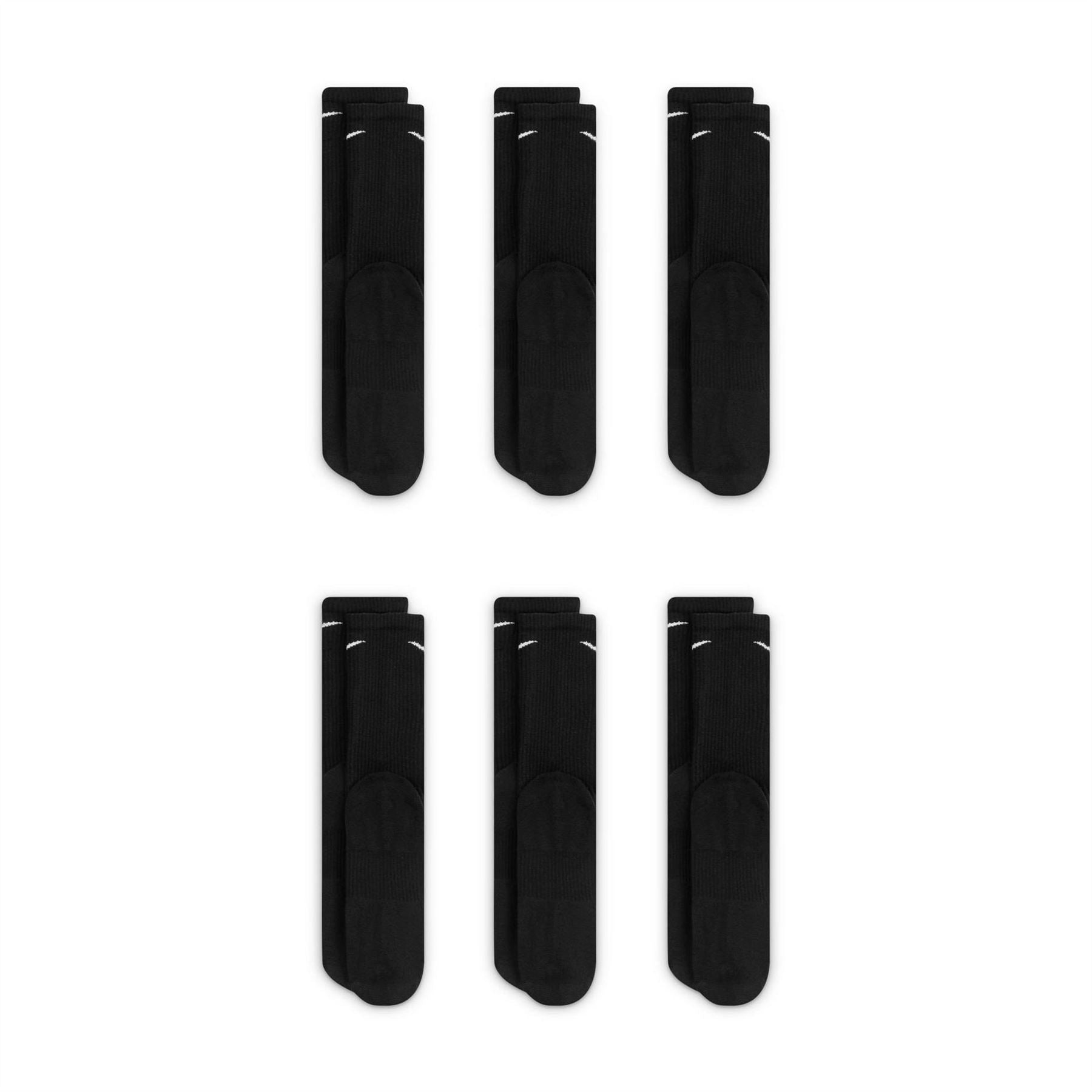 Nike Everyday Plus Cushioned Training Crew Socks (6 Pairs)