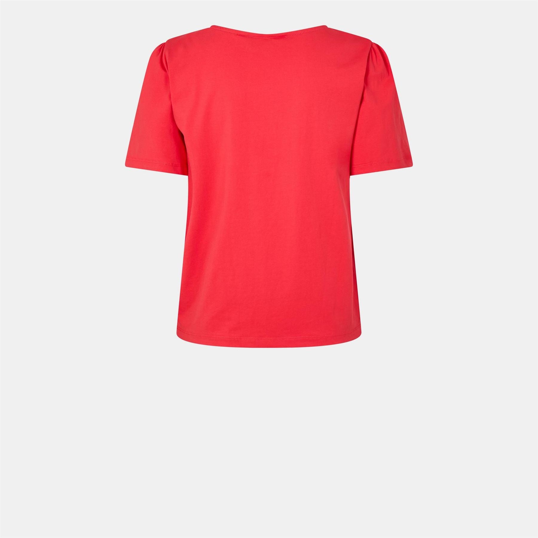 Yumi Button Tie Jersey T-Shirt