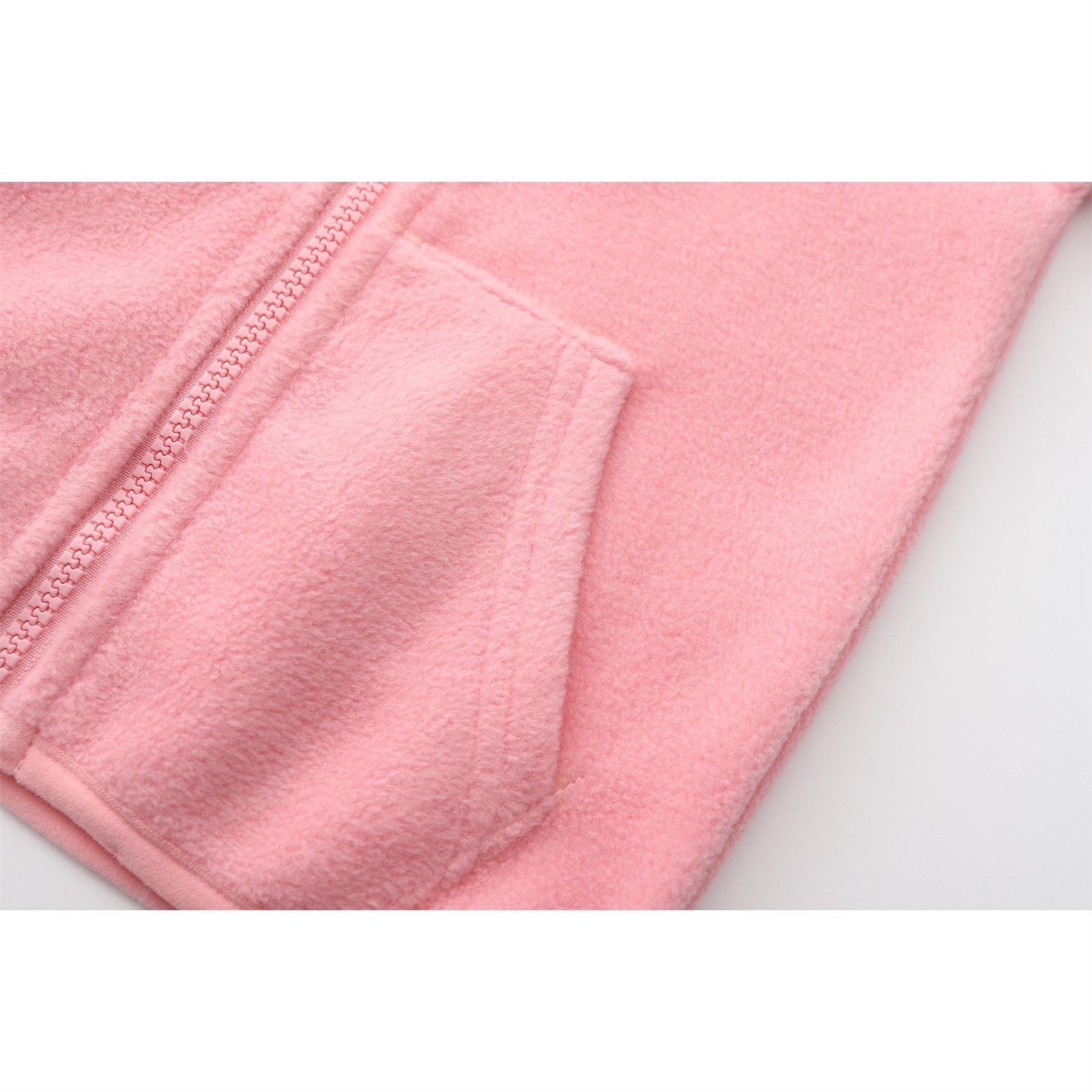 Star FulL-Zip Fleece Top Junior