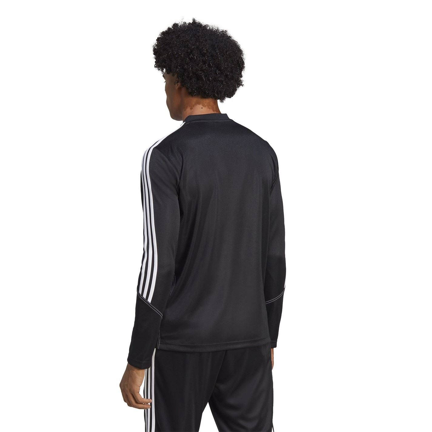 adidas Tiro23 Zip Neck Athletic Sweatshirt