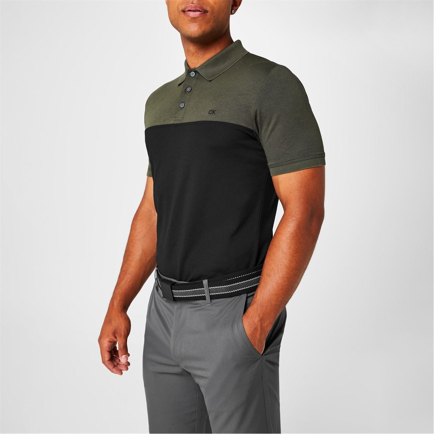 Calvin Klein Golf Block Polo Shirt