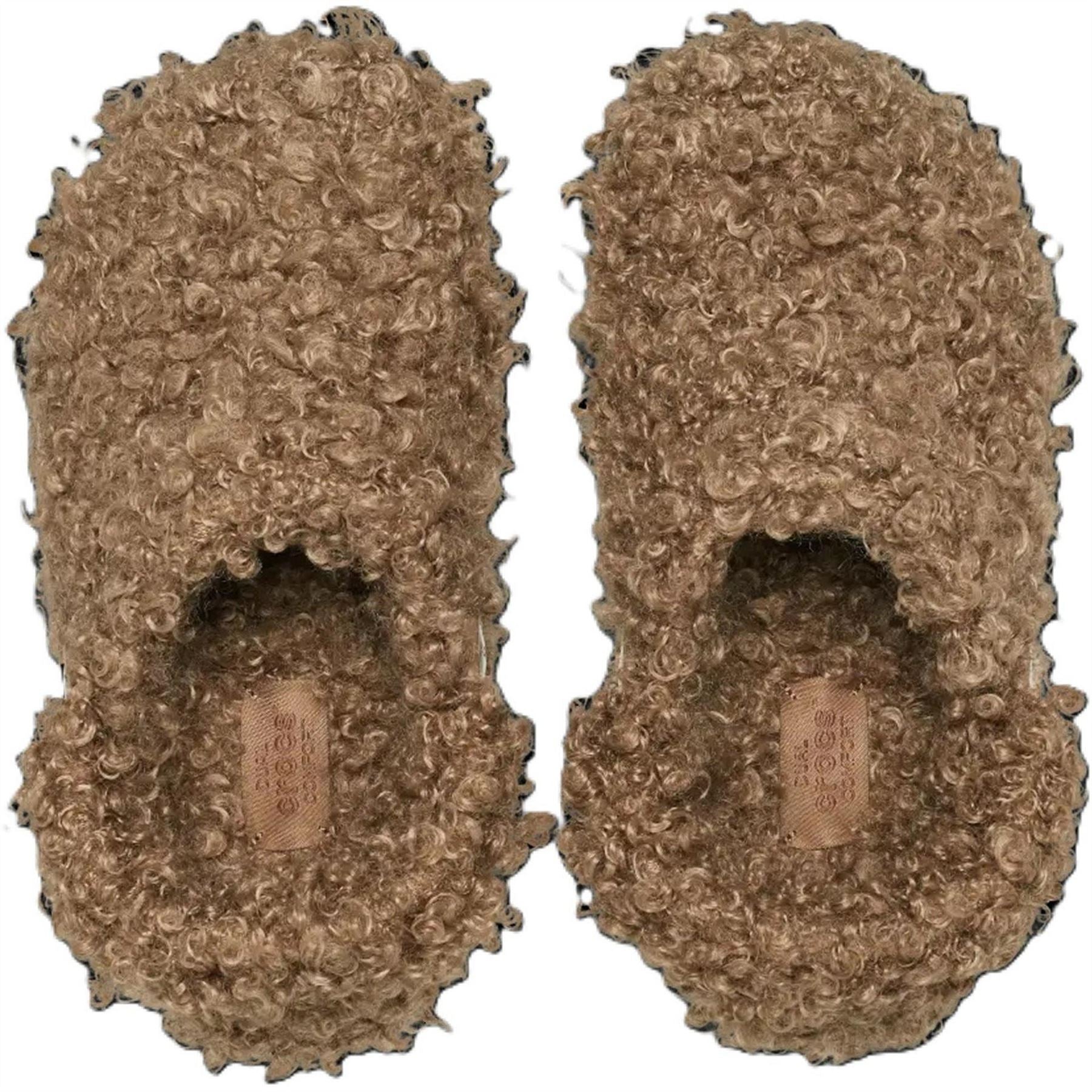 Crocs Classic Doodle Fur Closed Toe Shuv Clogs