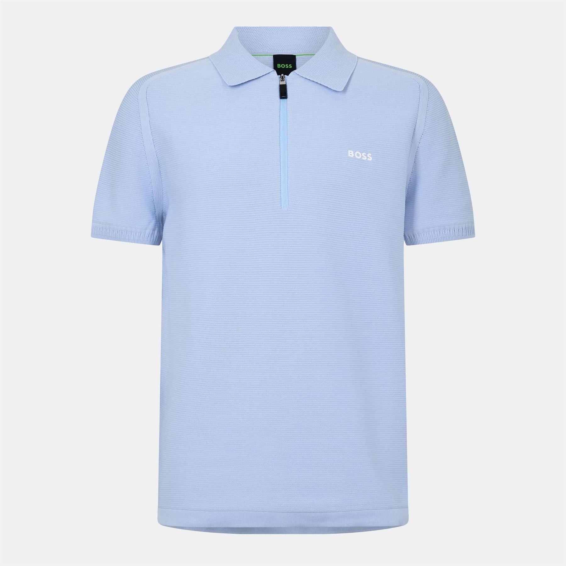 Boss Collared Neck Short Sleeve Polo Sweatshirt