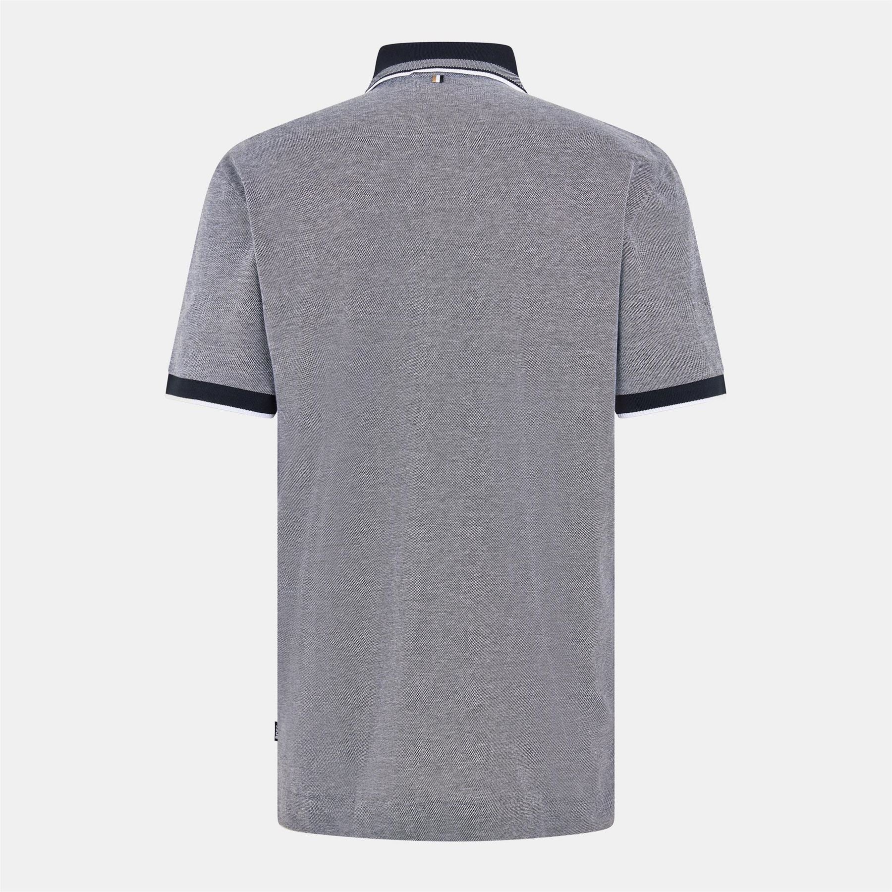 Boss Collared Neck Button Placket Polo Shirt