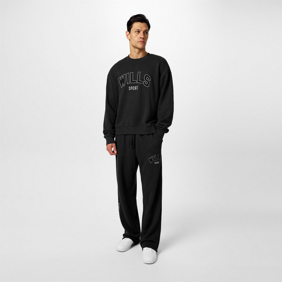 Jack Wills Boucle Graphic Crew Neck Sweatshirt