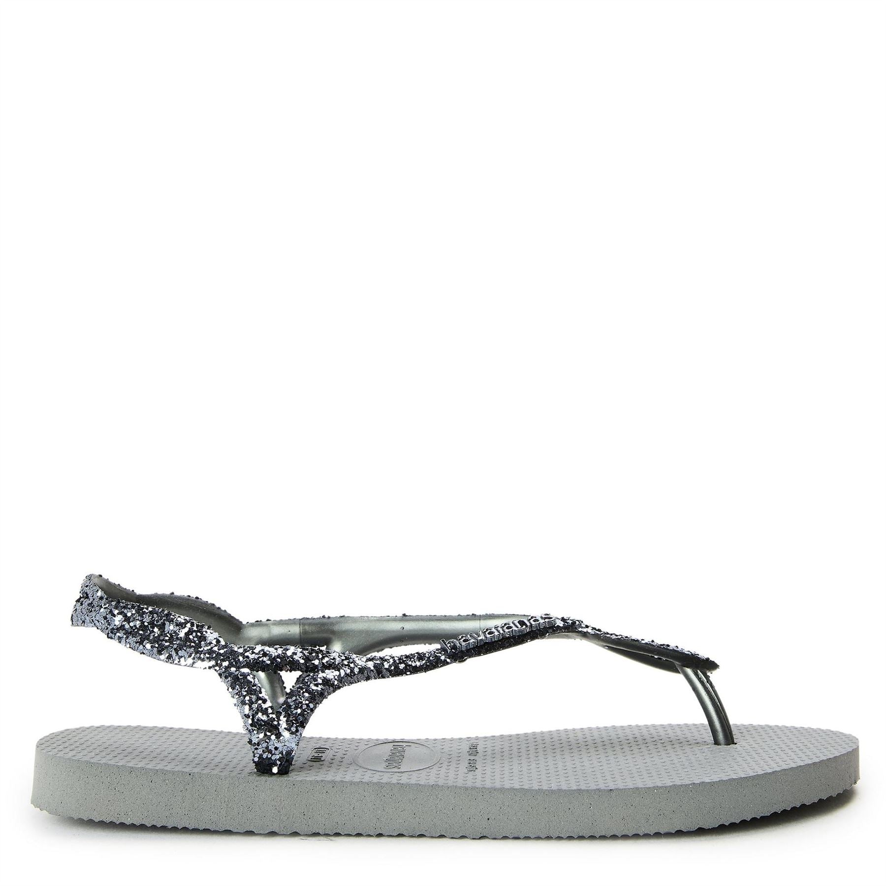 Havaianas Hav. Luna Premium Ii Steel Grey 33  Flip Flops Womens