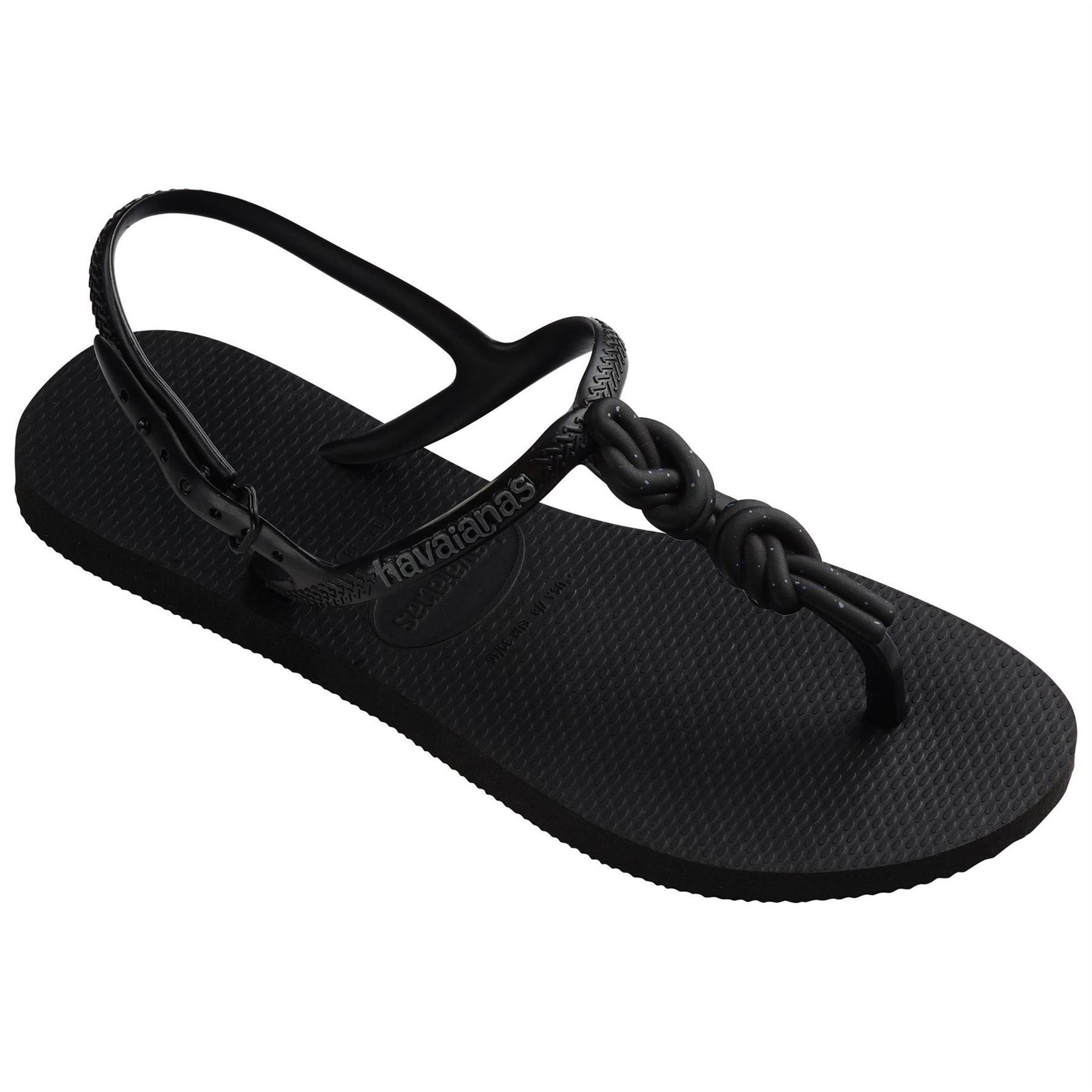 Havaianas Hav. Twist Plus Black Black 33 34 Flip Flops Womens