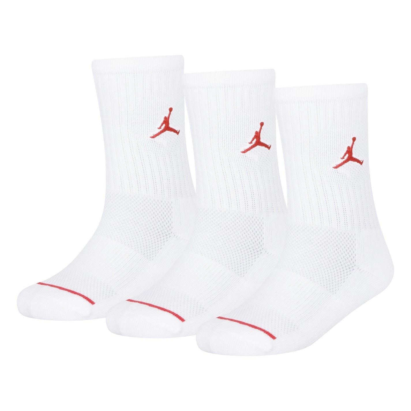 Air Jordan 3 Pack Crew Socks Juniors