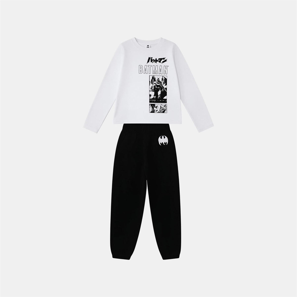 Character Spider Man Crew Neck Long Sleeve Coord Set