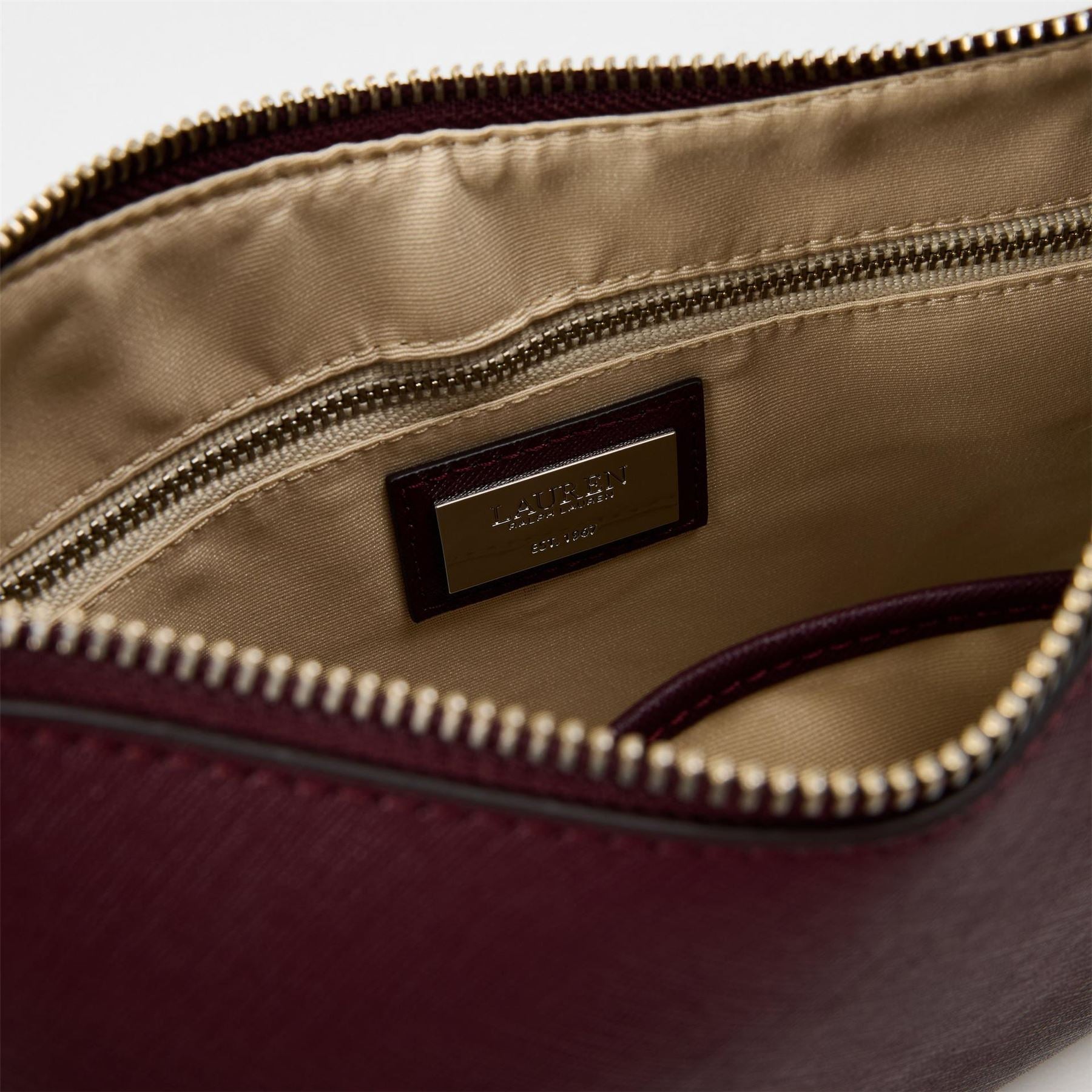Lauren by Ralph Lauren Danni Leather Shoulder Bag