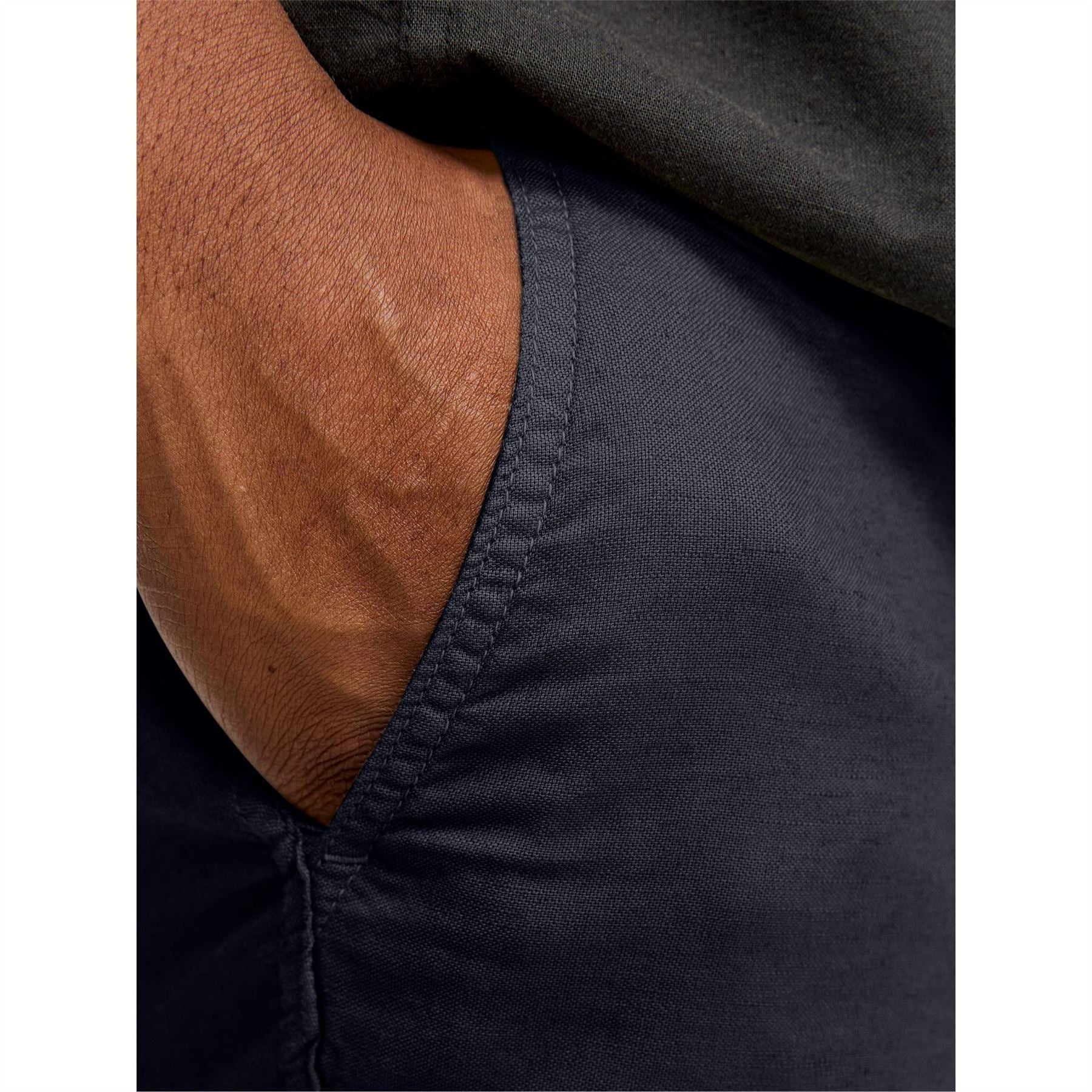 Jack and Jones Linen Plus Size Tracksuit Shorts