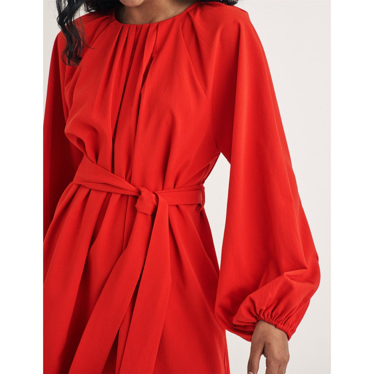 Nobodys Child Mayall Crew Neck Mini A-Line Dress