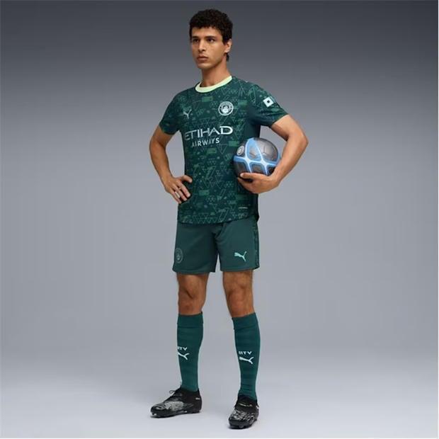 Puma Mens Manchester City Fourth Shorts 2025 2026
