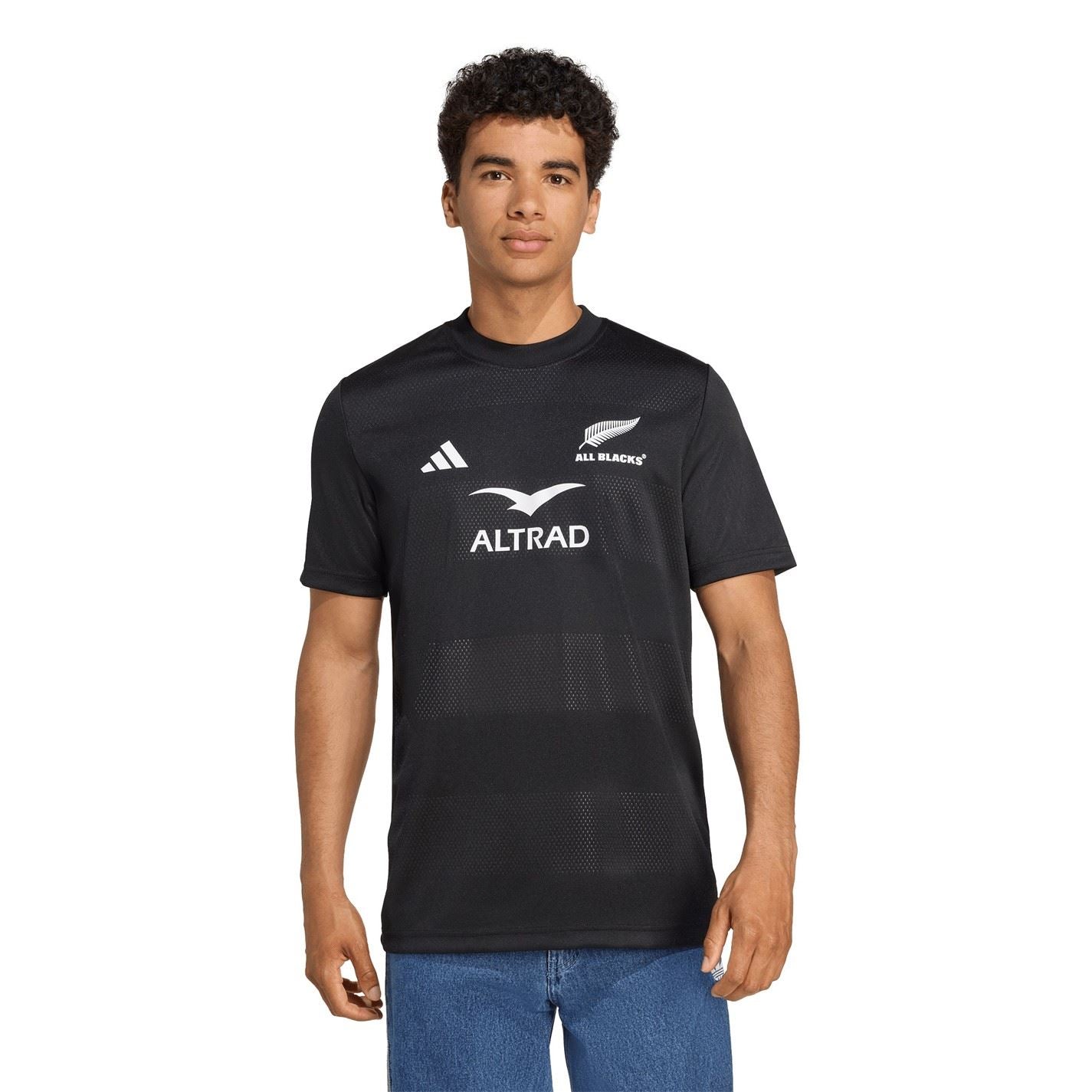 adidas Mens All Blacks Supporter T-Shirt 2024