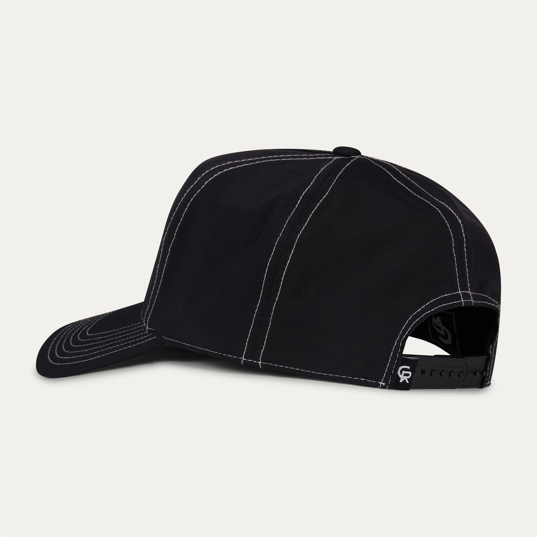 Christian Rose Nylon Unstructured Trucker Cap
