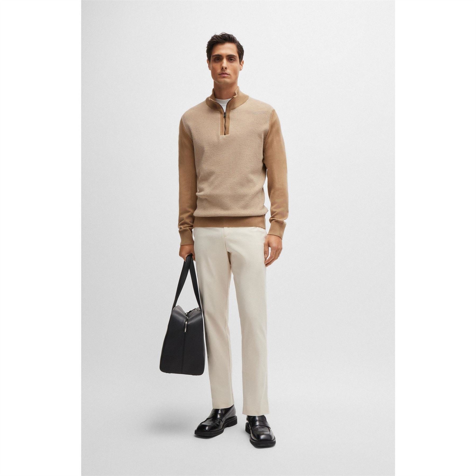 Boss C Genius Dtl 243f Tailored Fit Straight Leg Trousers