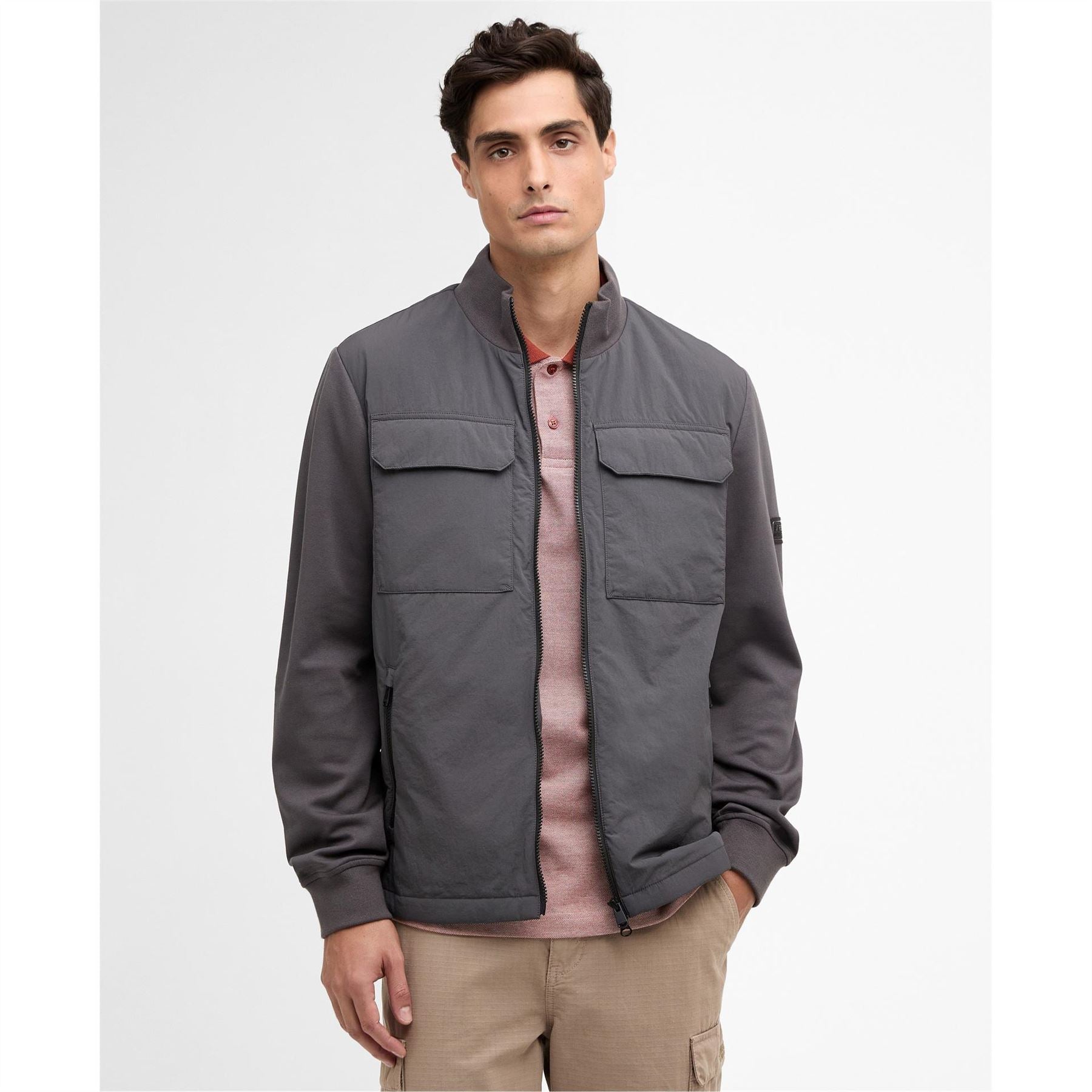 Barbour International Ethan Quilted Sweatshirt