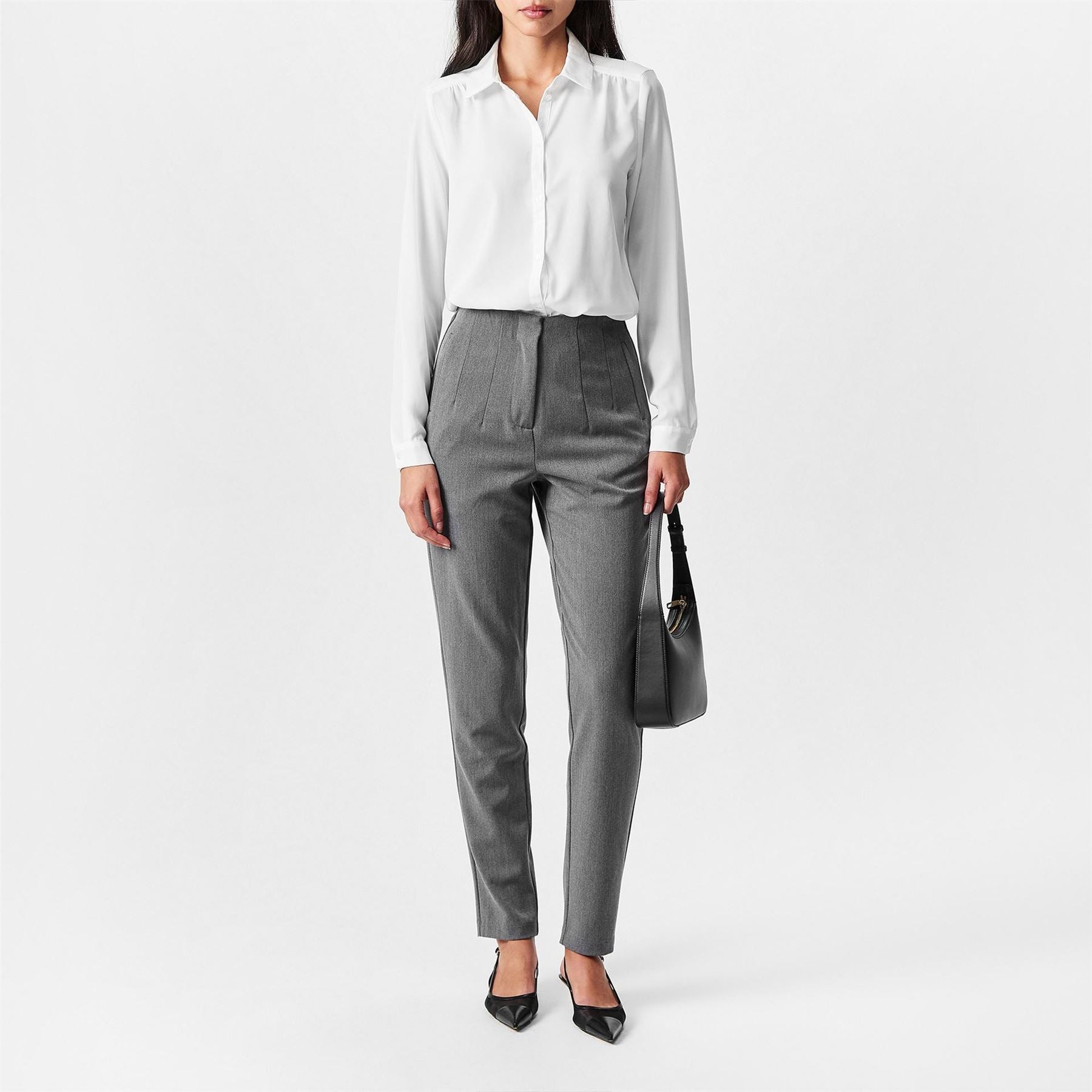 Vila Vivarone Slim Fit Straight Pants