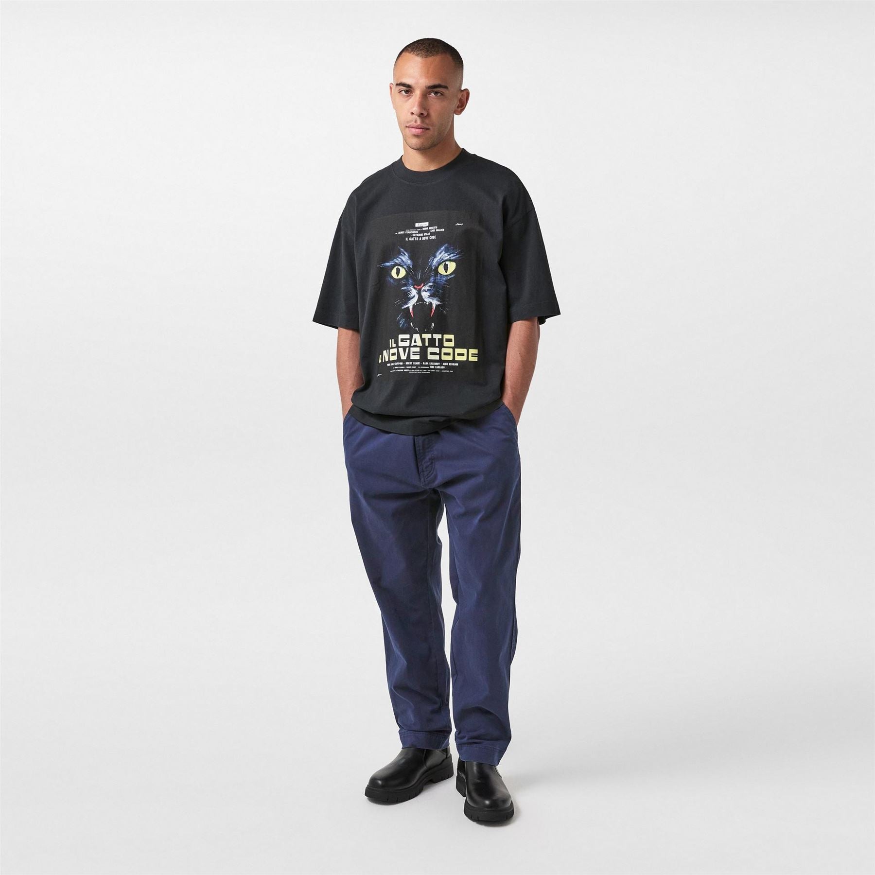 Hugo Tailored Straight Leg Trousers