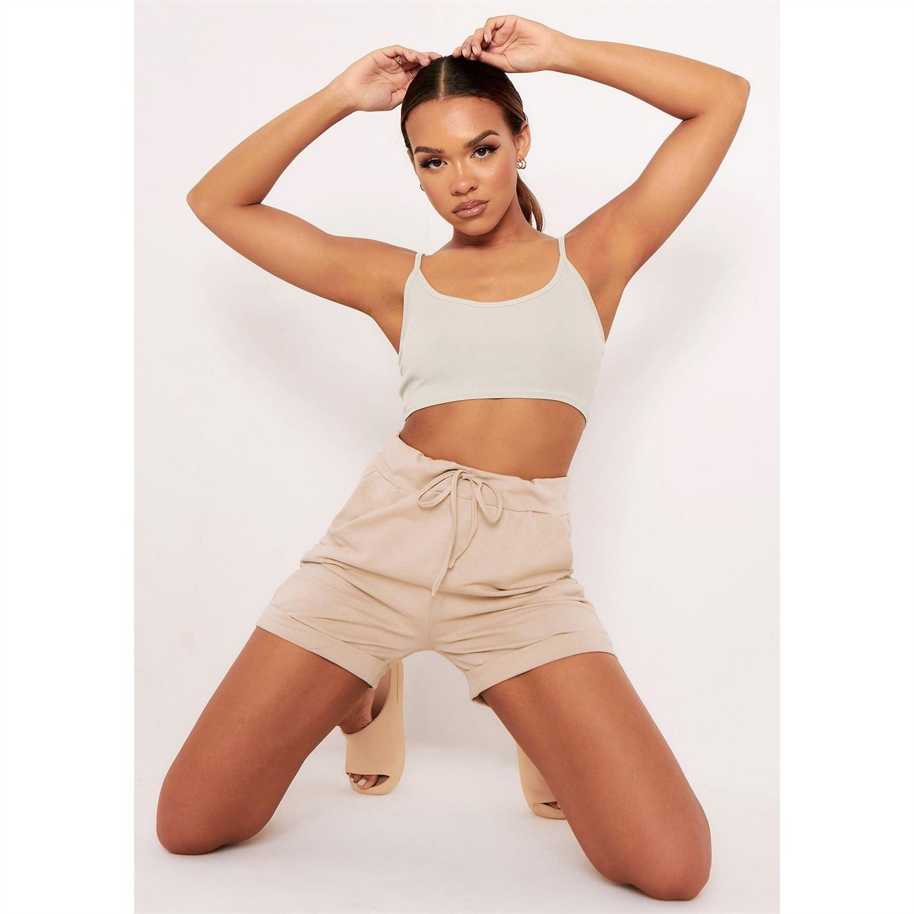 Missy Empire Jersey Casual Shorts