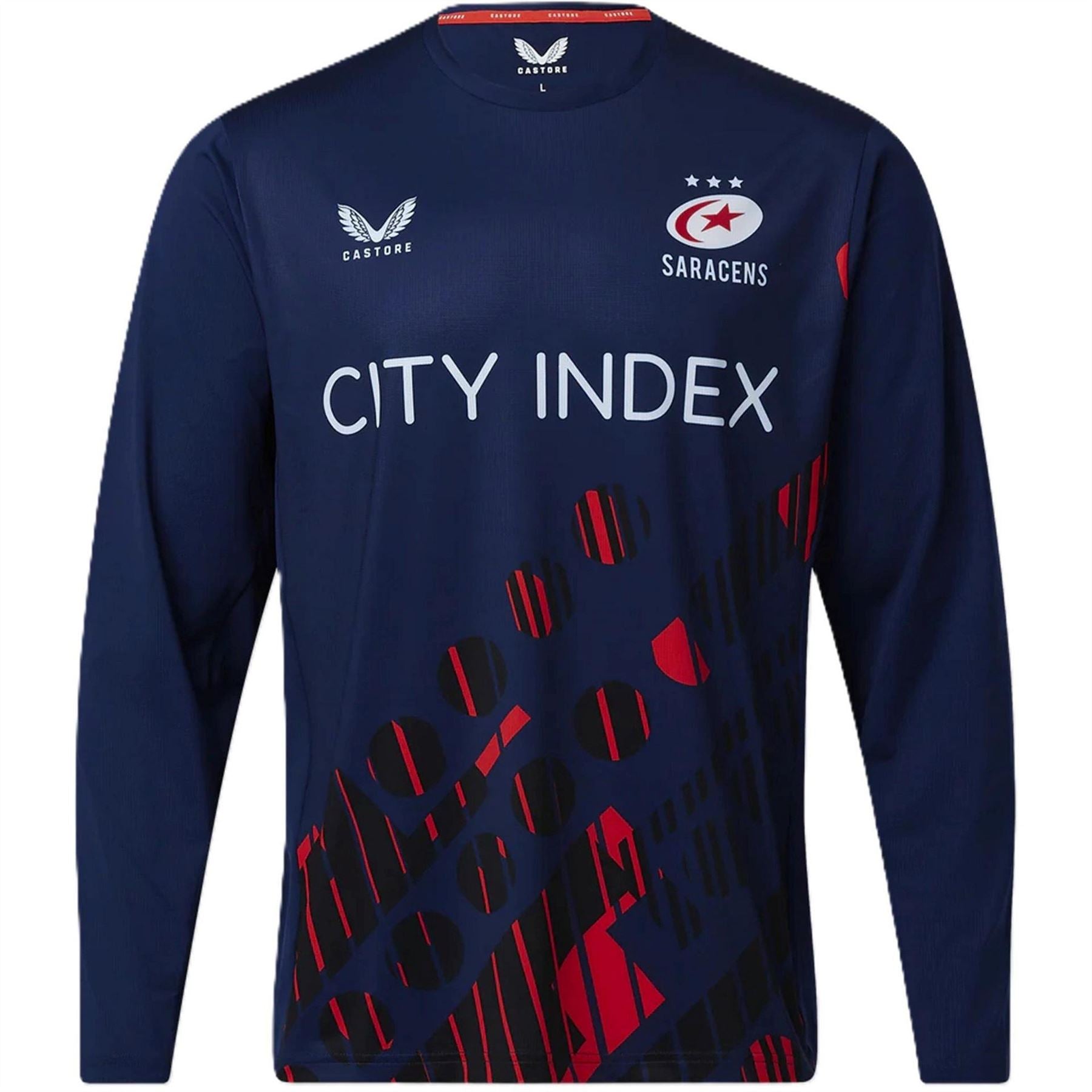 Castore Saracens Long Sleece Jumper 2024 2025