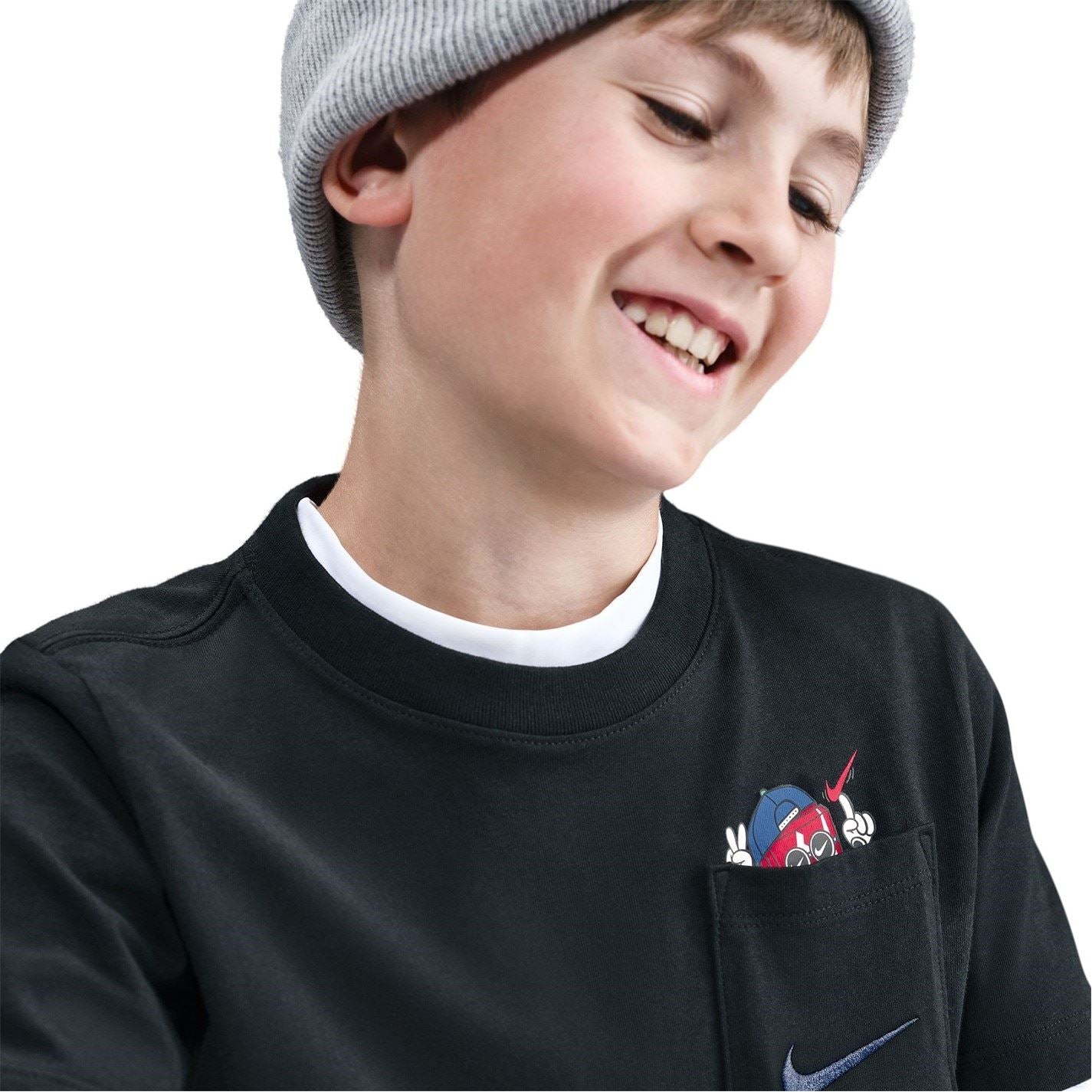 Nike Regular Fit Large Genie Crew Neck T-Shirt