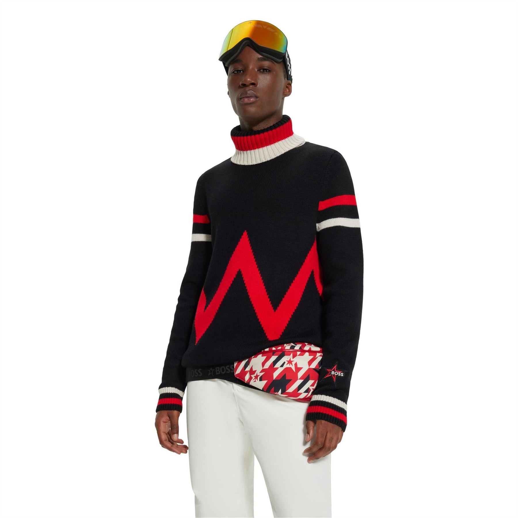 Boss Turtle Neck Long Sleeve Sweater