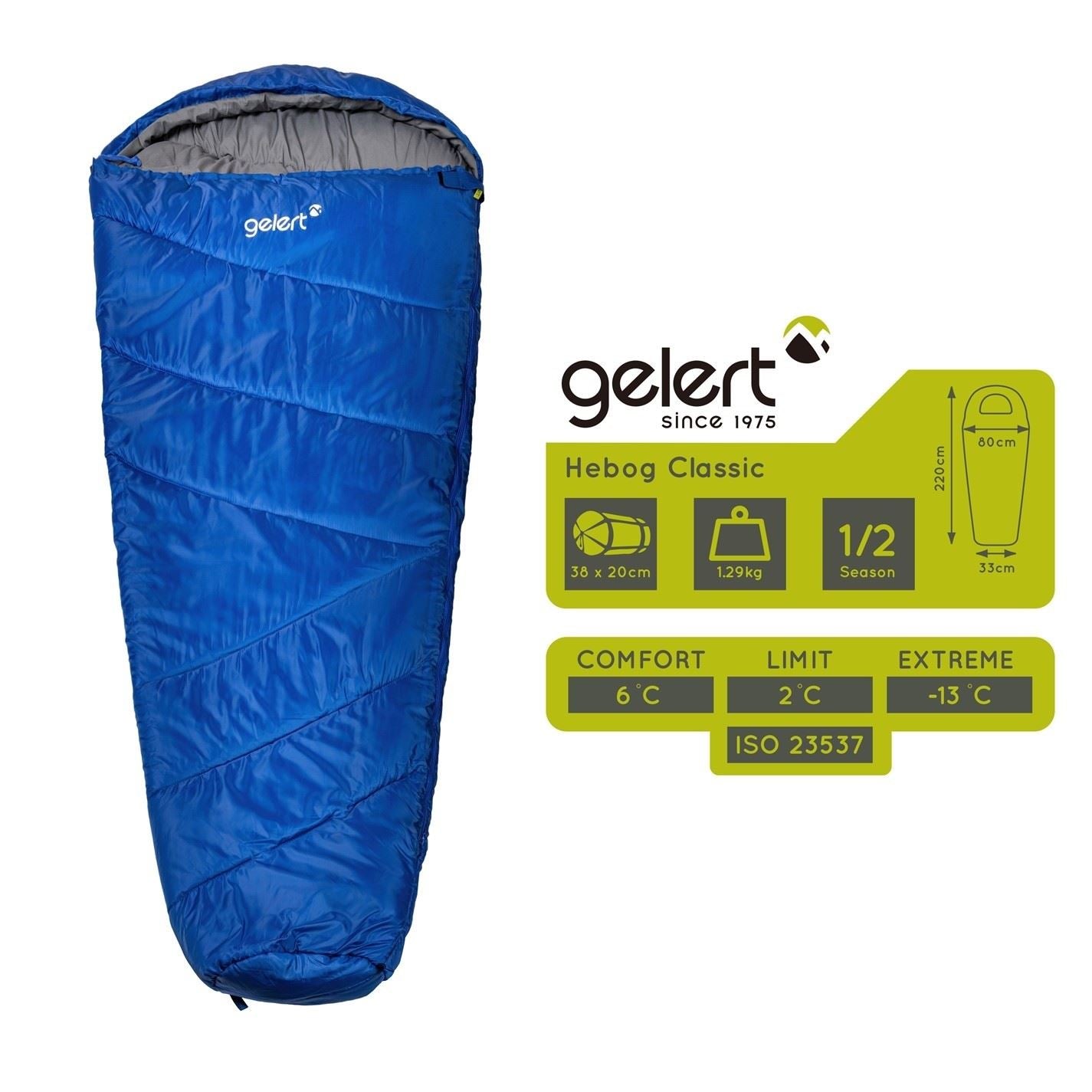 Gelert Hebog Mummy Sleeping Bag
